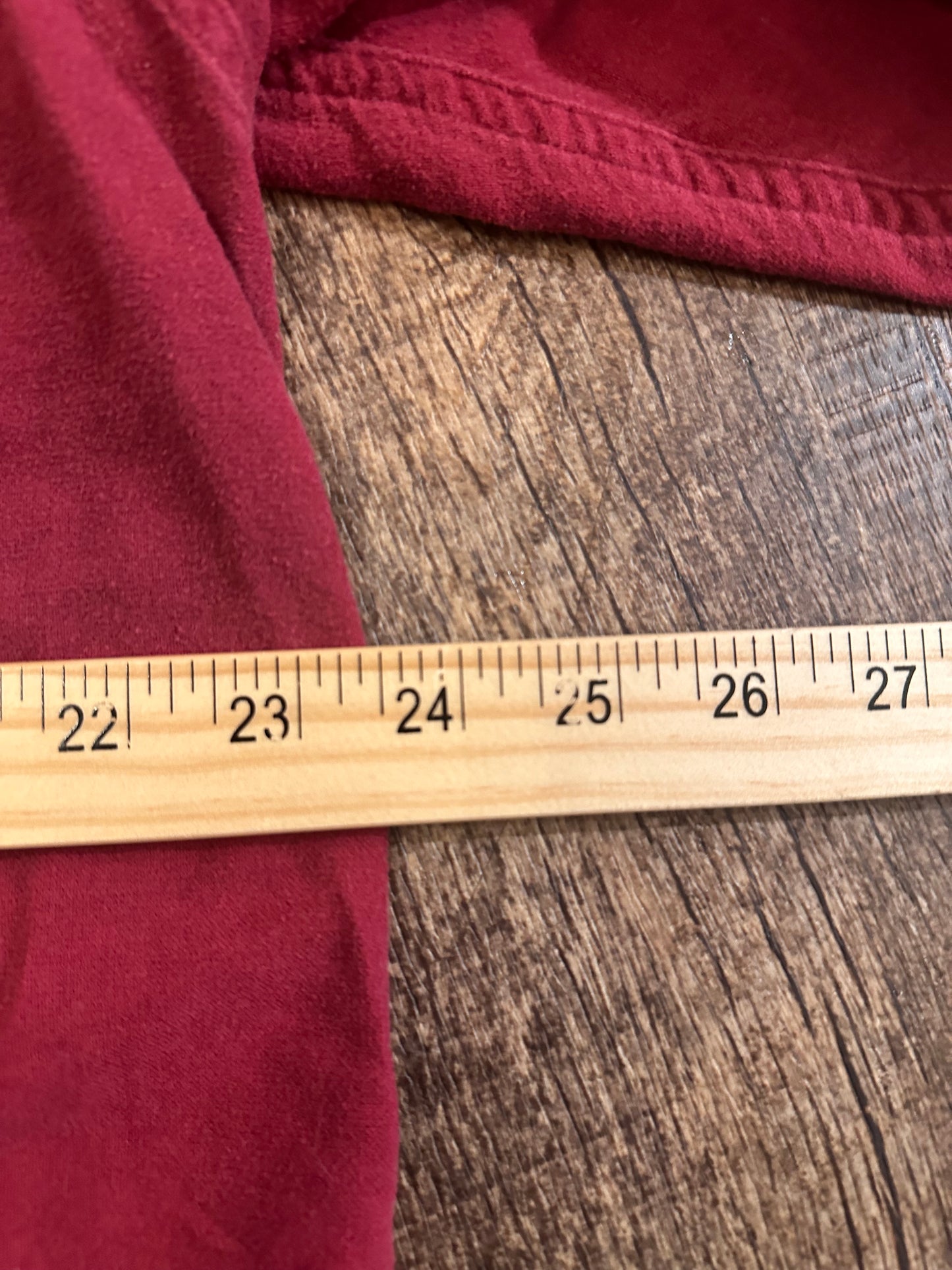 Vintage Field & Stream Button Down (L) Embroidered Duck - Maroon
