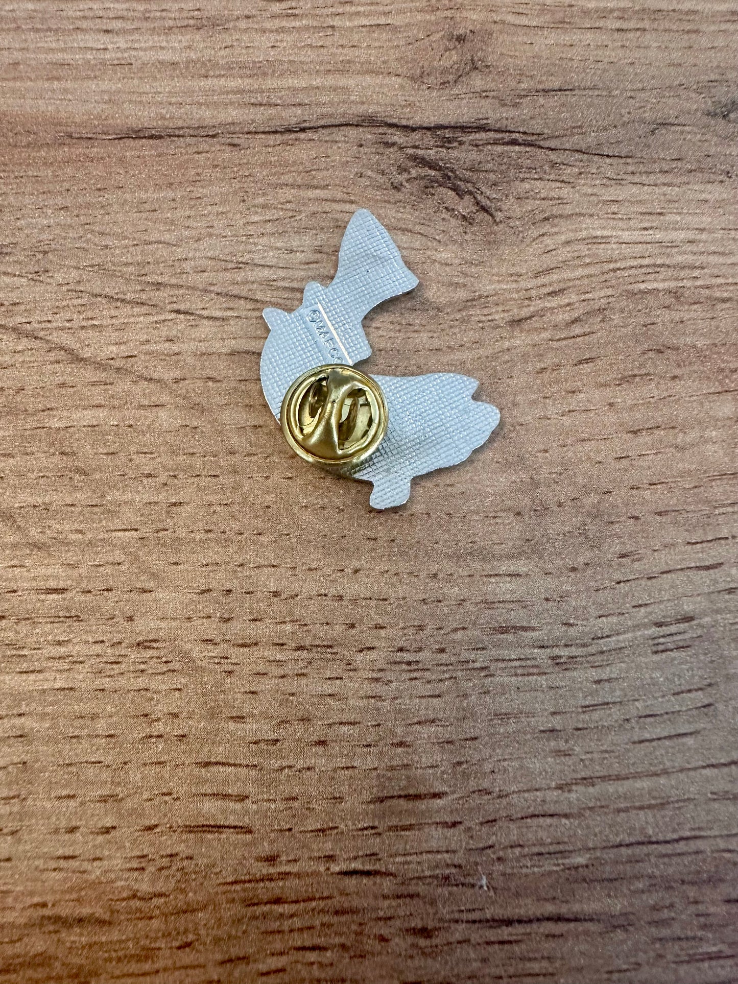 Vintage Trout Enamel Lapel Pin