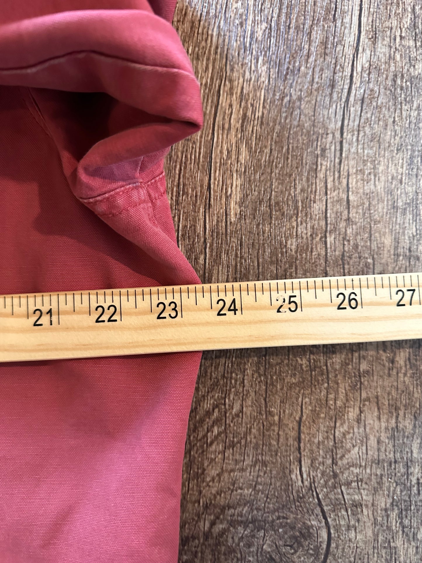 Vintage L.L. Bean Chore Coat (XL W) Fish Hunt Camp Lining - Red