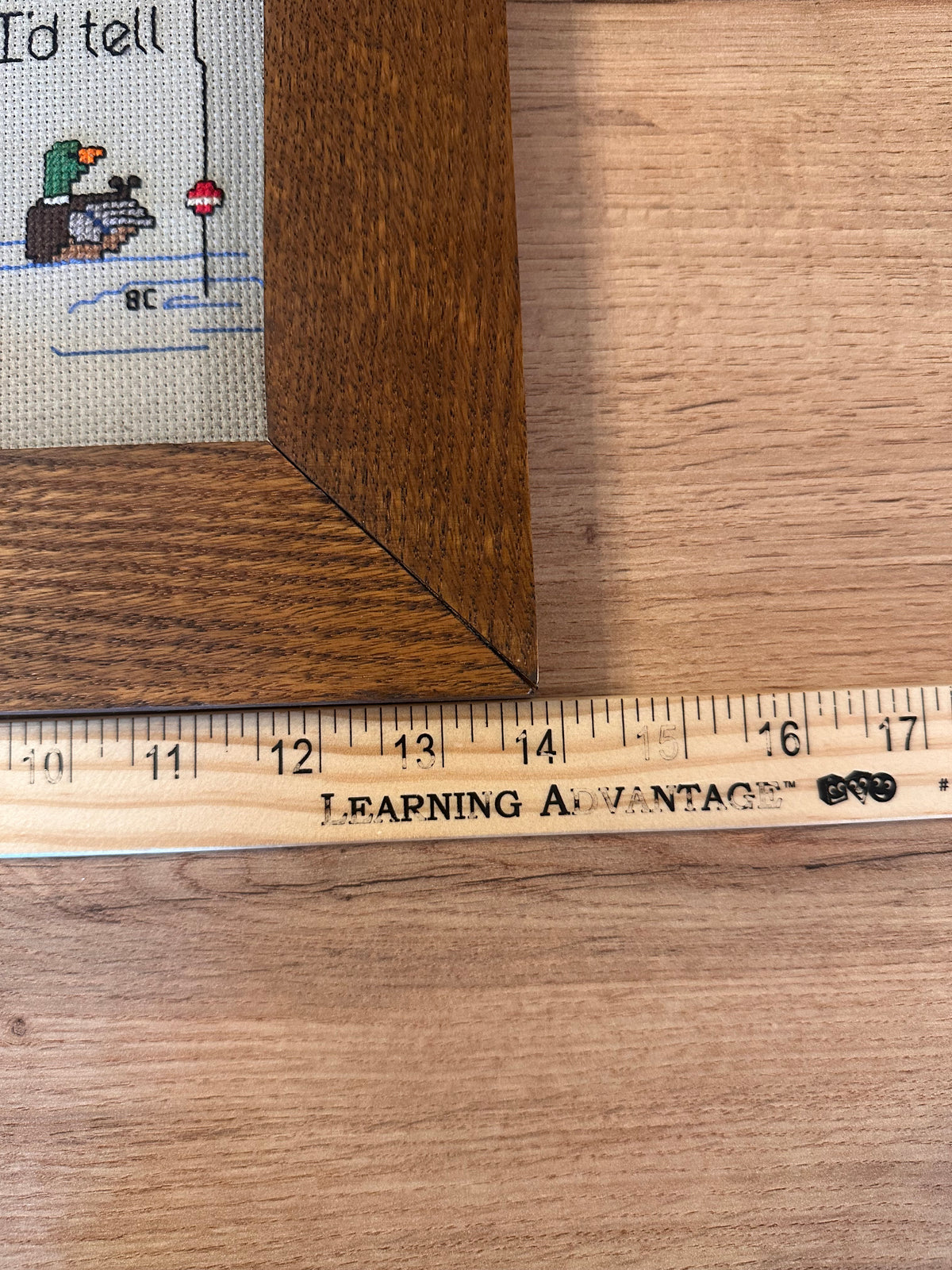 Large Vintage Fisherman’s Dream Frame 18.5”x14”