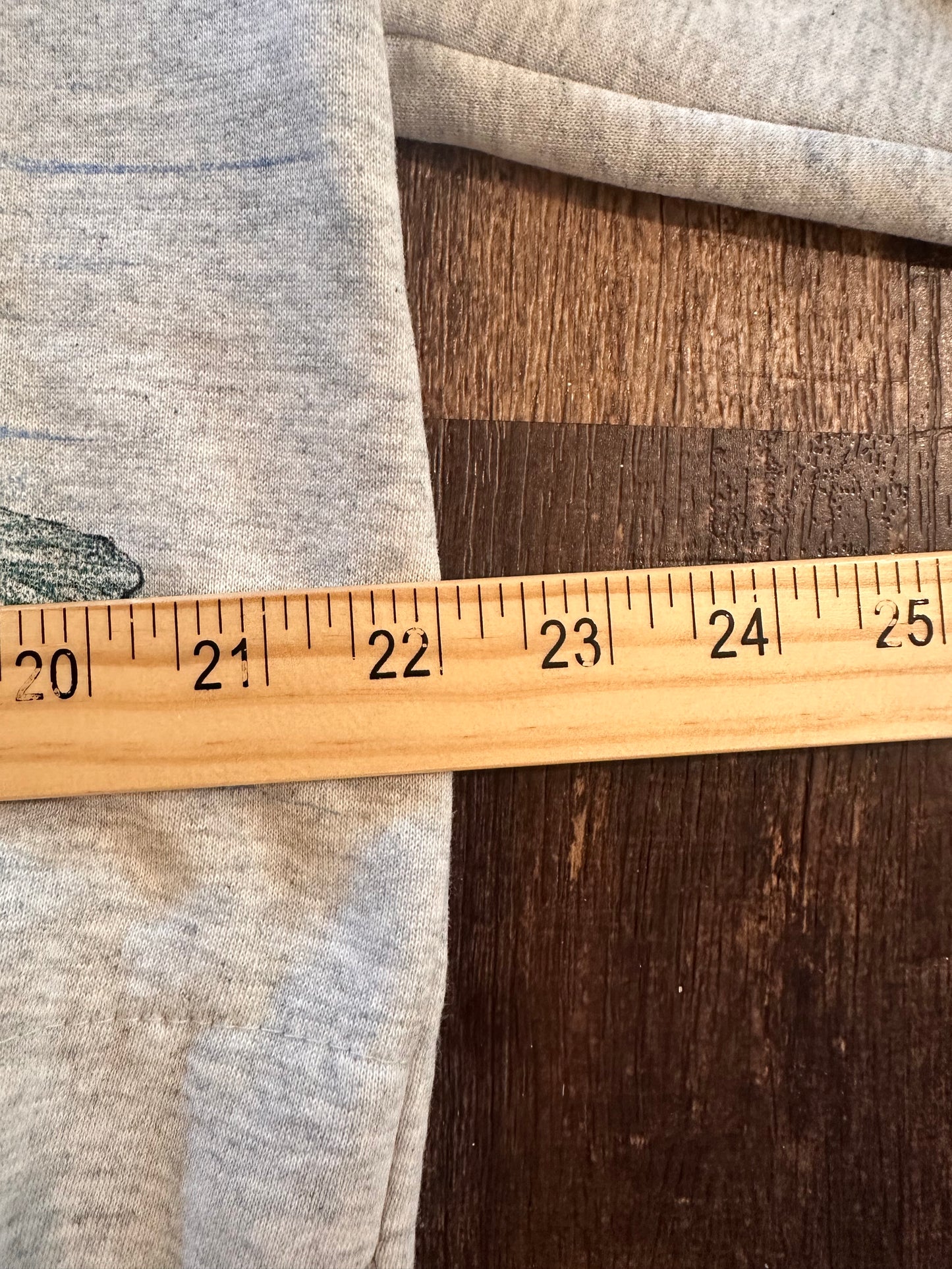 VTG Art Unlimited Collared Henley Sweatshirt (L) Wraparound Loons