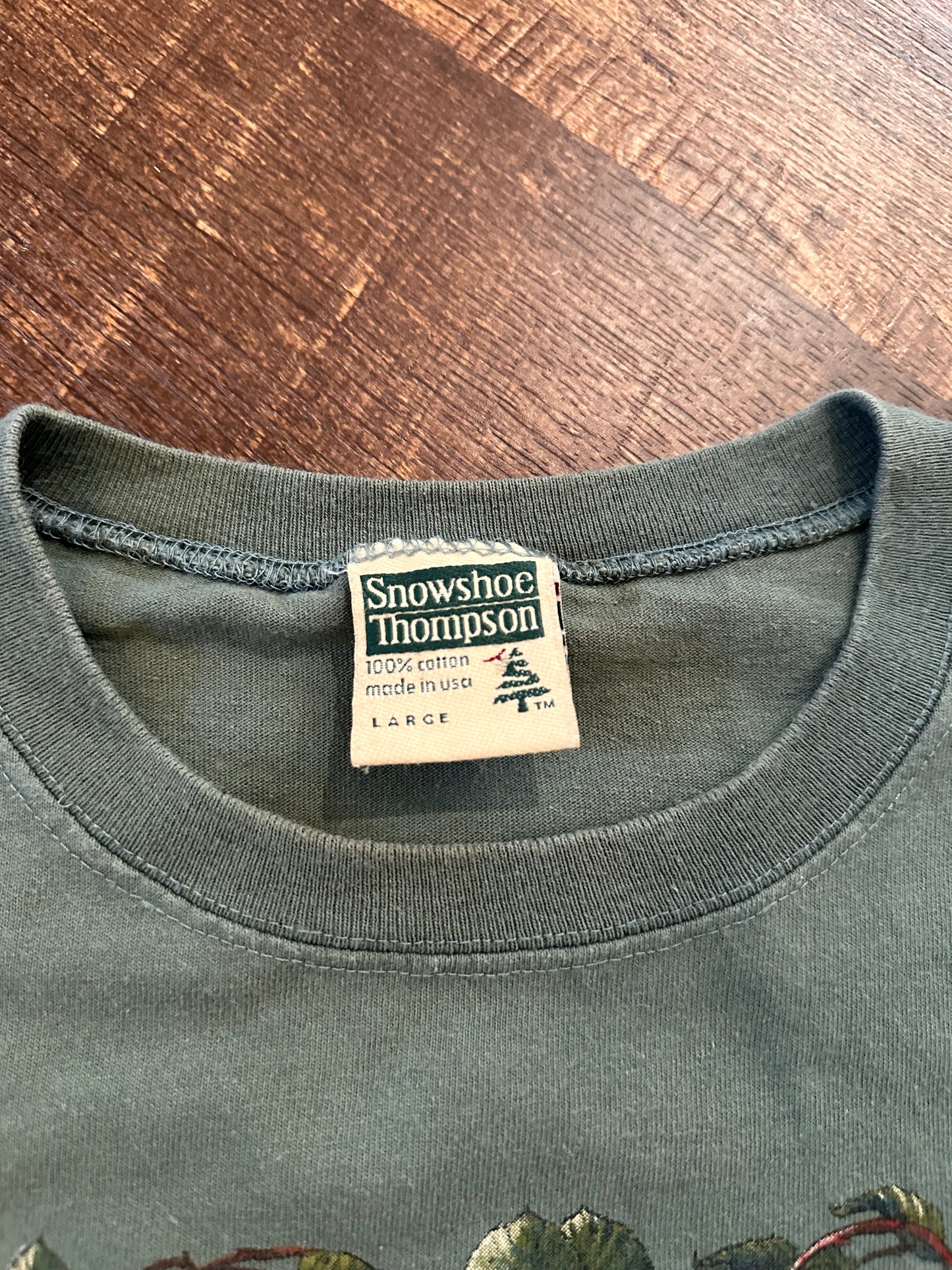 Vintage Snowshoe Thompson Longsleeve (XL) Fields Finest