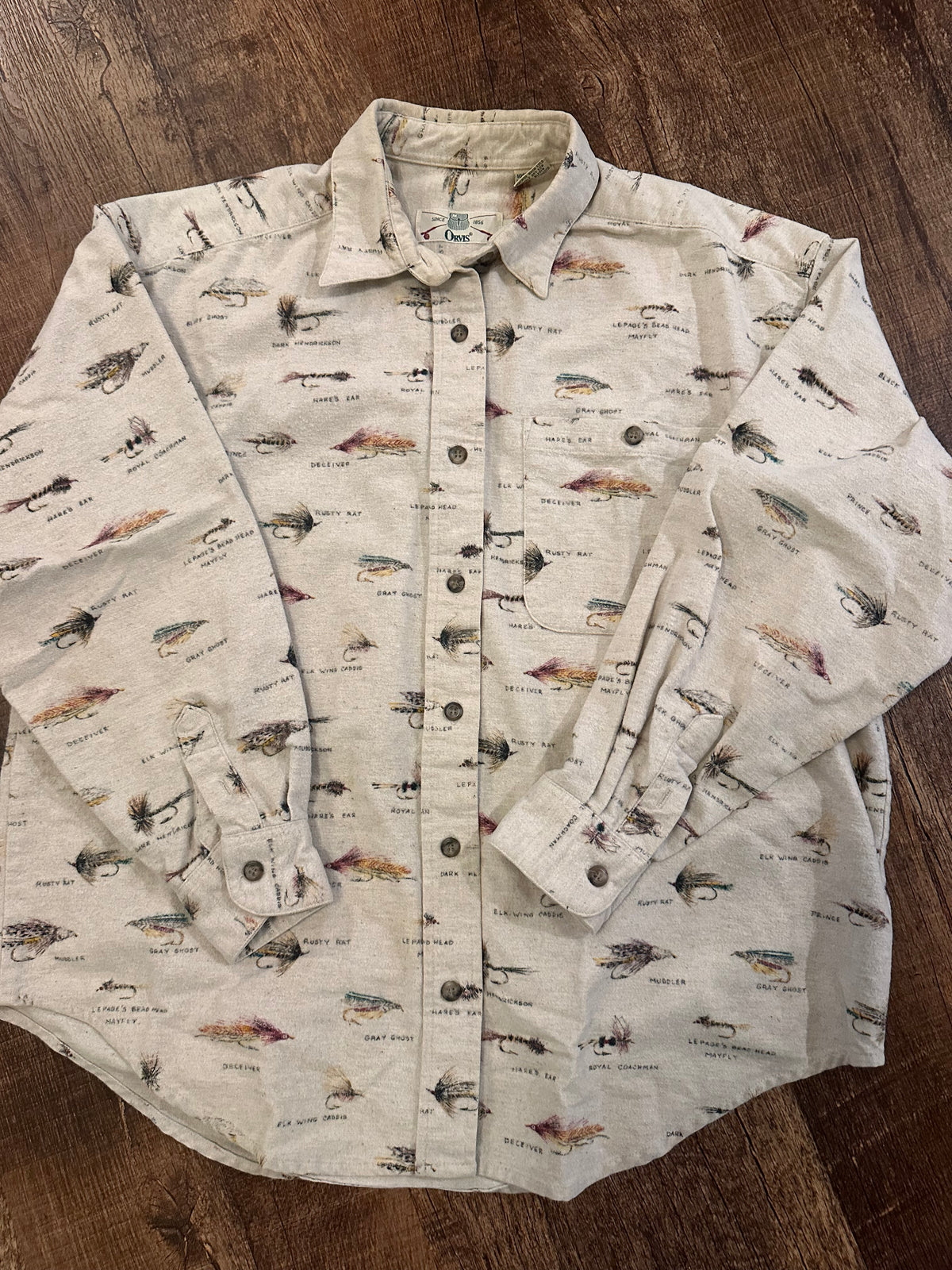 Vintage Orvis Flannel (M) Fly Lures