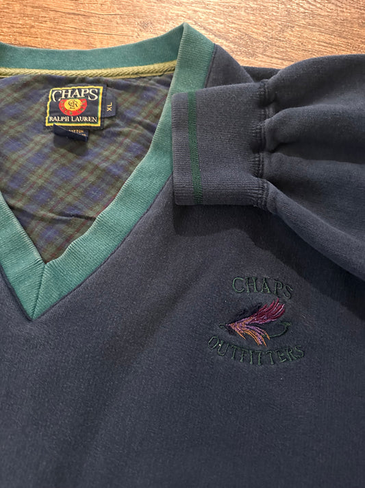 Vintage Chaps Ralph Lauren (XL) Embroidered Fly Logo