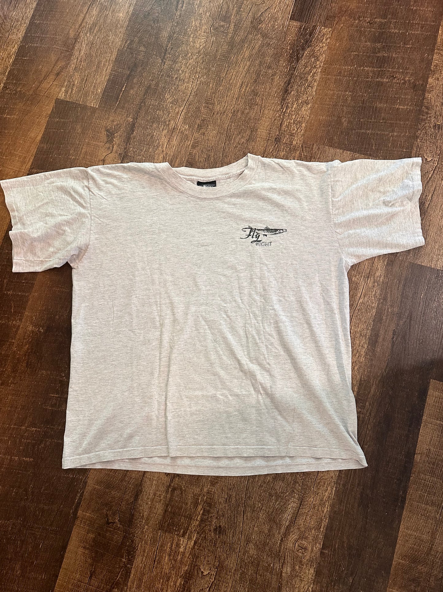 Vintage Hobie T (XL) Fly Right - Gray