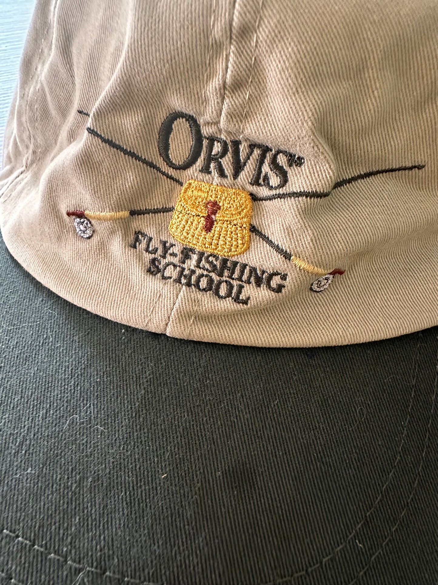 Vintage Orvis Fly Fishing School Hat