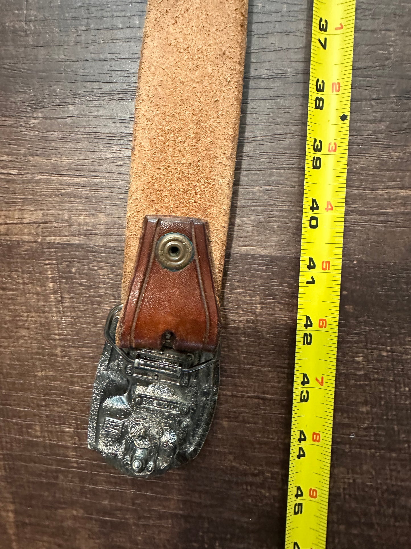 Vintage Western Hunting Leather Belt