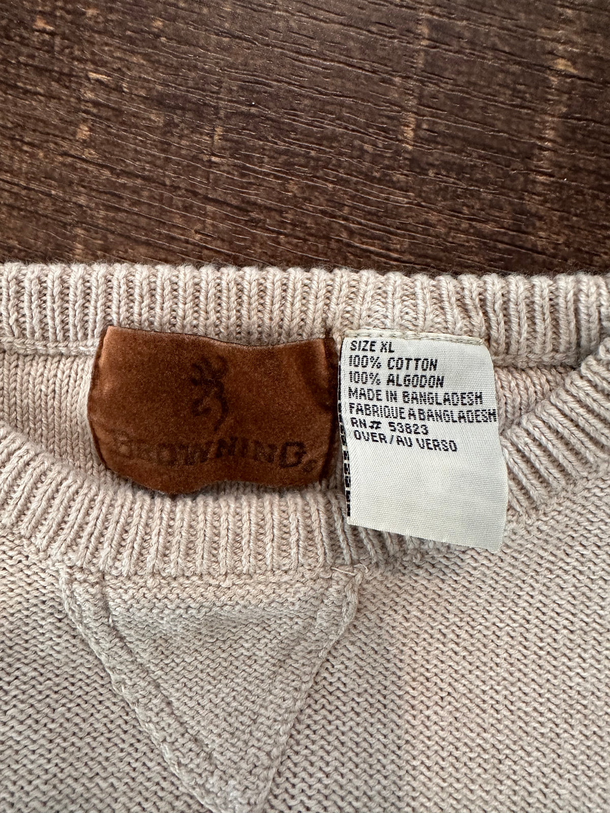 Vintage Browning Sweater (XL) Embroidered Duck