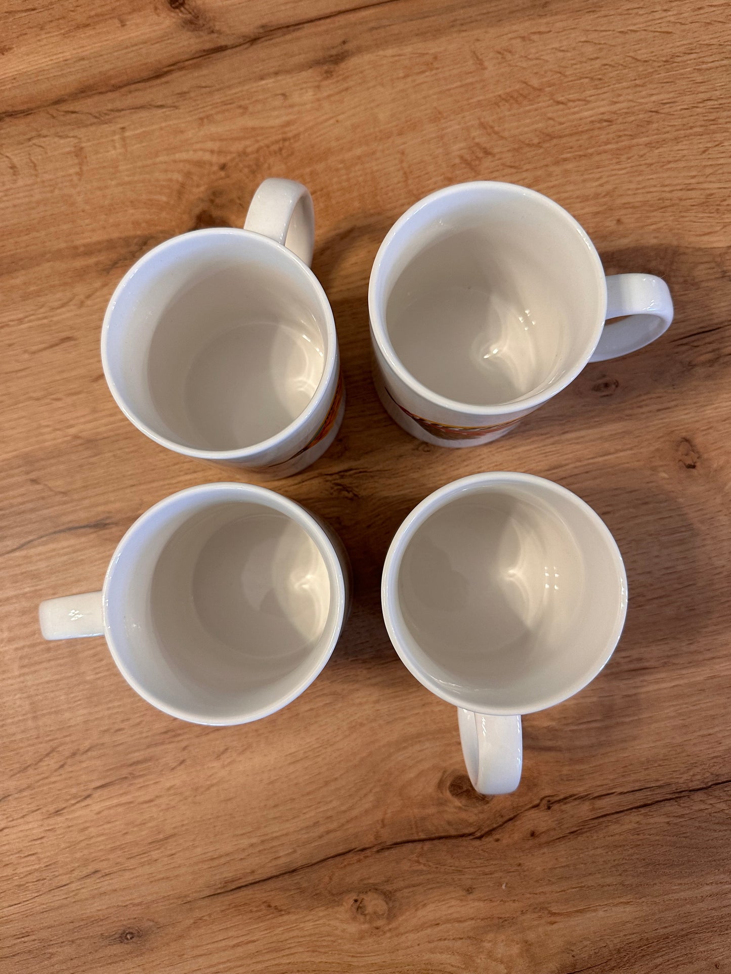 Vintage Winnie Staniford Fly Lure Mug Set (4)