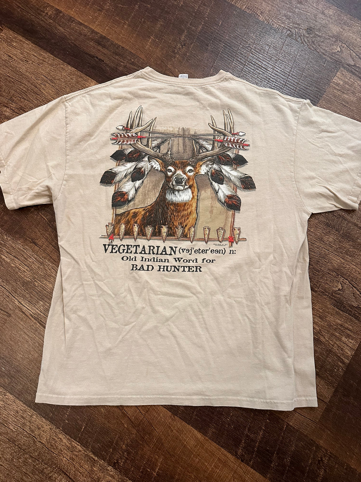 Buck Wear Tshirt (XL) Vegetarian