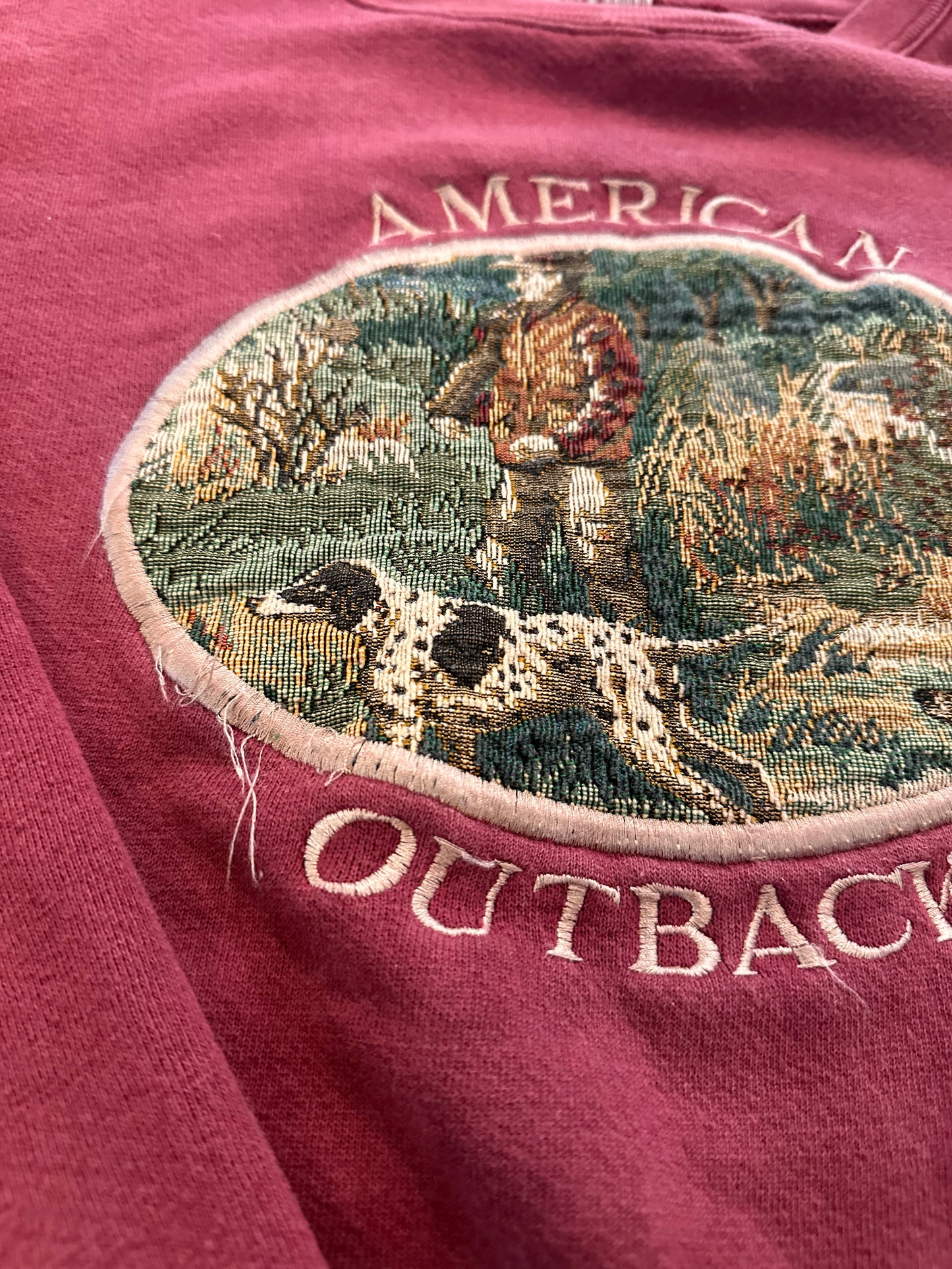 Vintage Environmental Artwear Crew (L) American Outback Tapestry