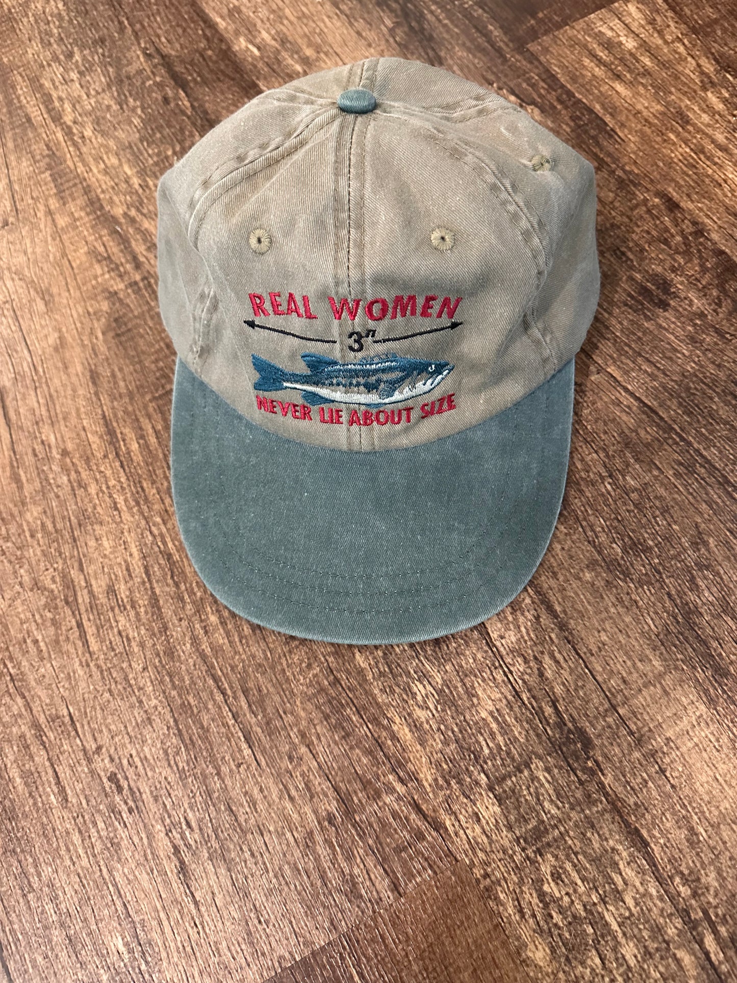 Vintage HeadShots Hat - Real Women Never Lie About the Size
