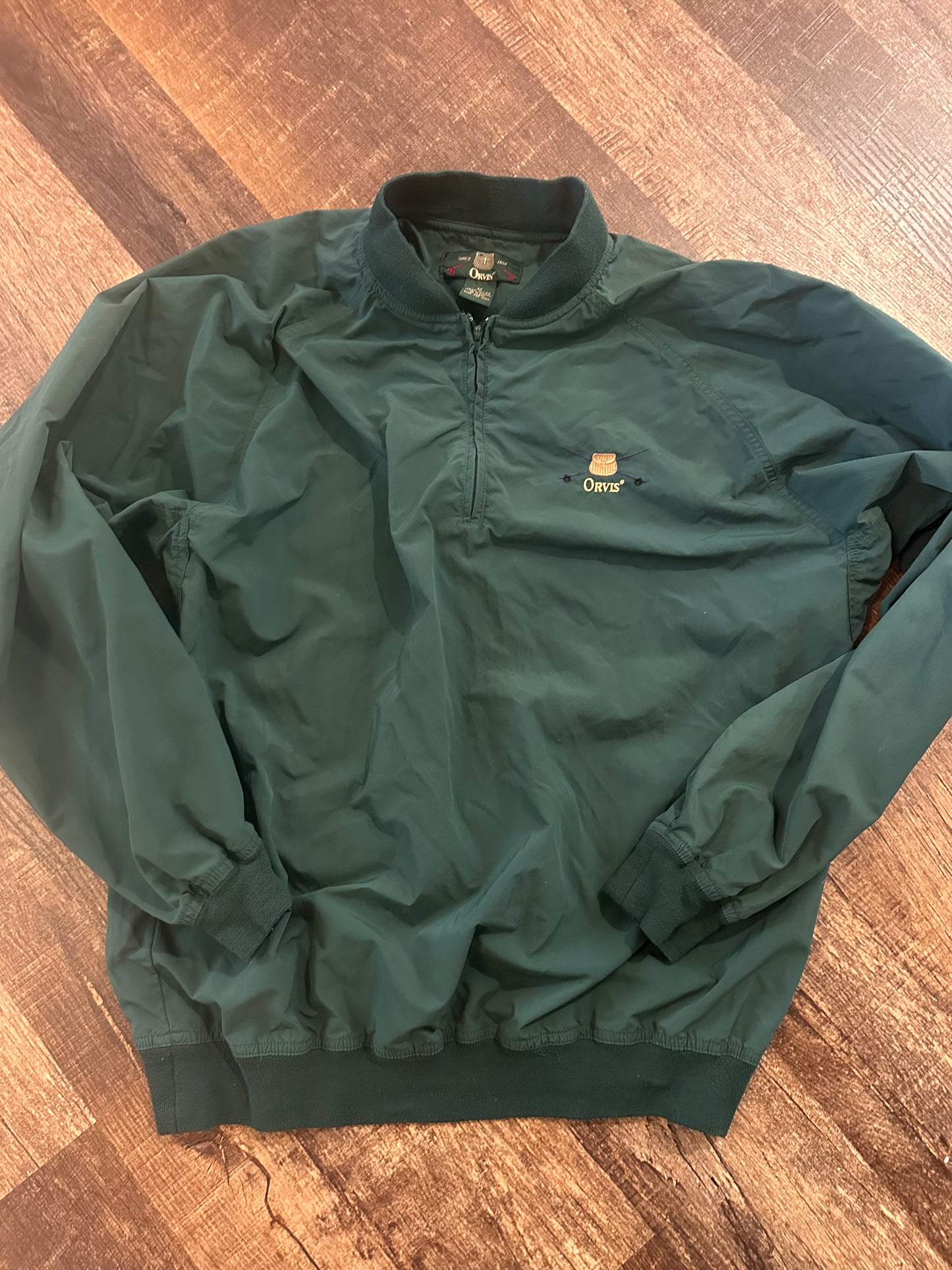 Vintage Orvis Windbreaker (M) Embroidered Creel Logo