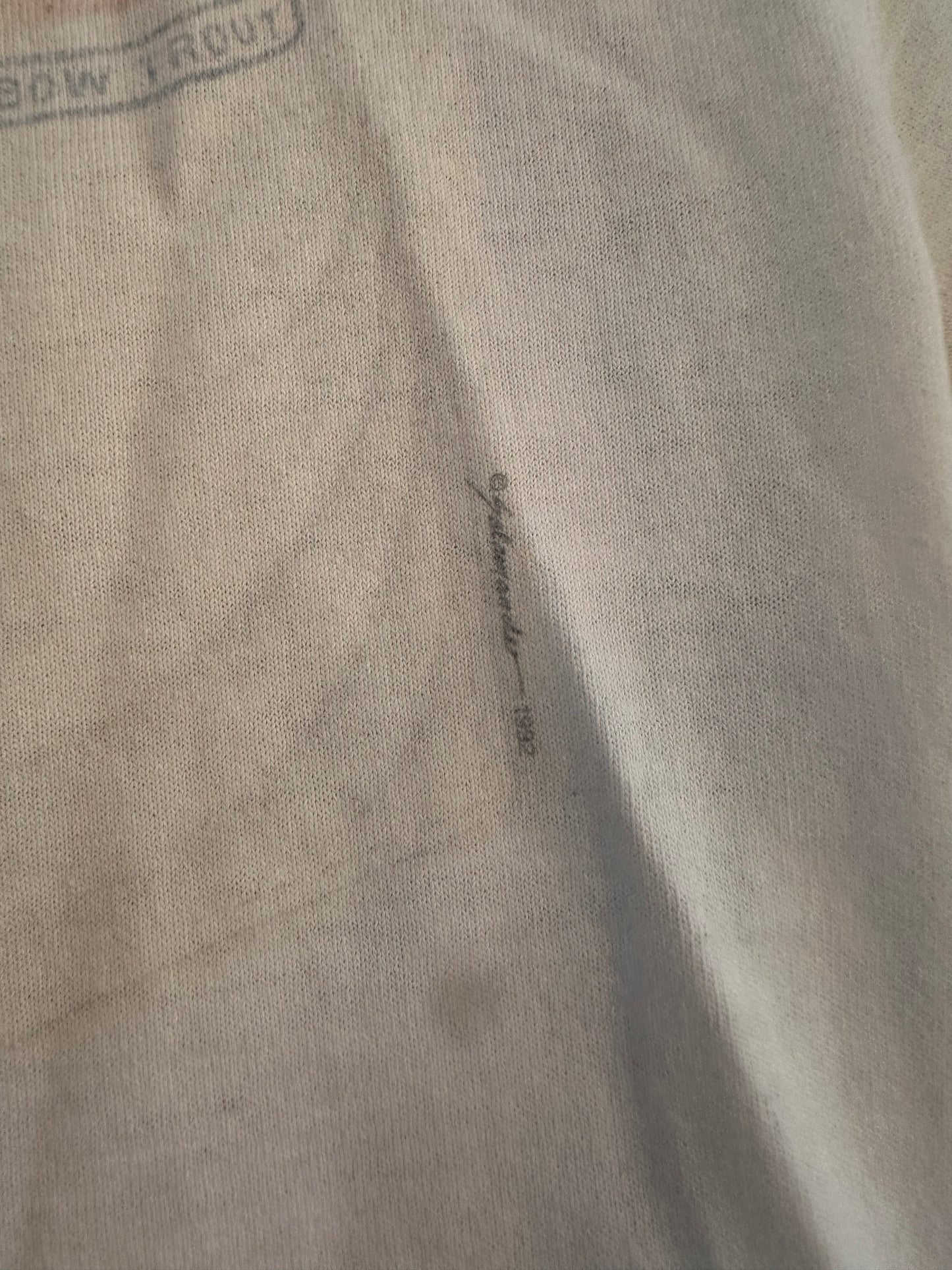 Vintage Hanes Trout Pocket T (L)