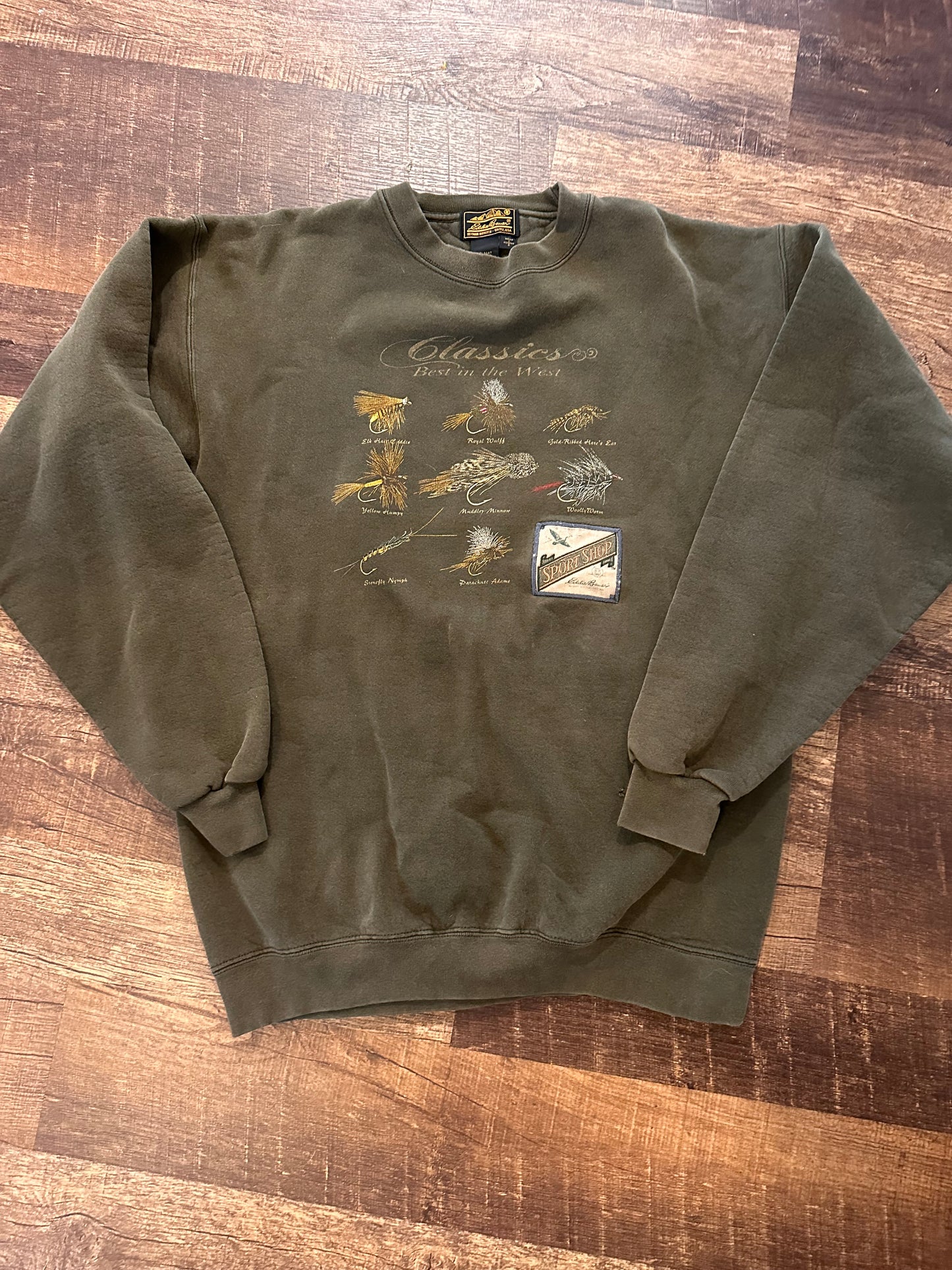 VTG Eddie Bauer Sport Shop Crewneck (L) Classics
