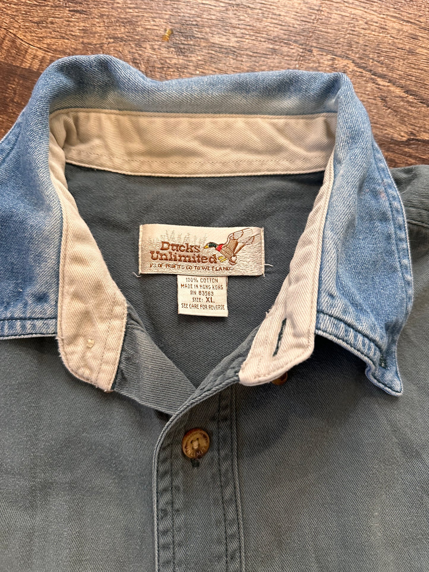 Vintage Ducks Unlimited Button Down (XL)
