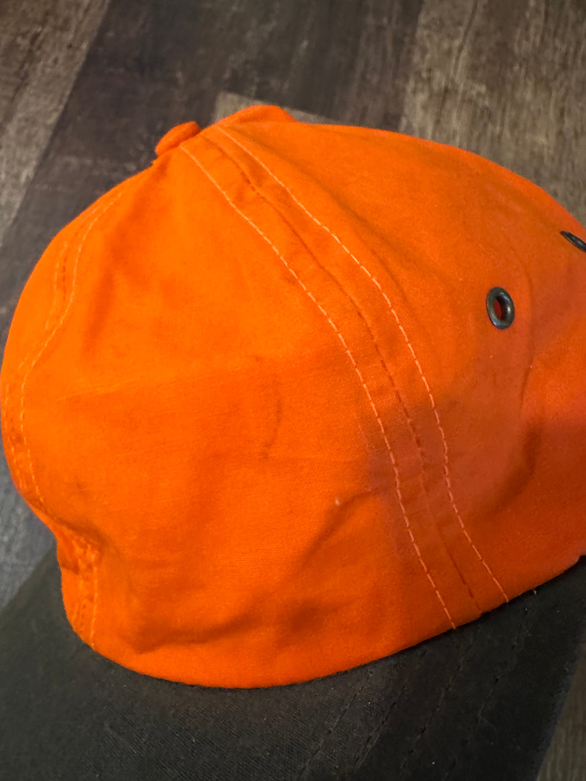 Vintage Orvis Waxed Cap Hunter Orange