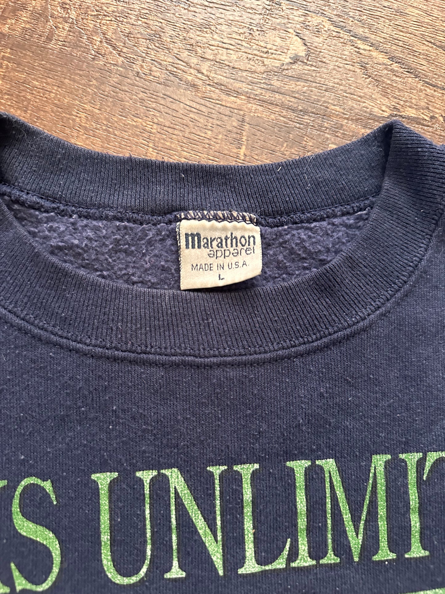 Vintage Ducks Unlimited Crewneck (L) Embroidered Duck on Graphic