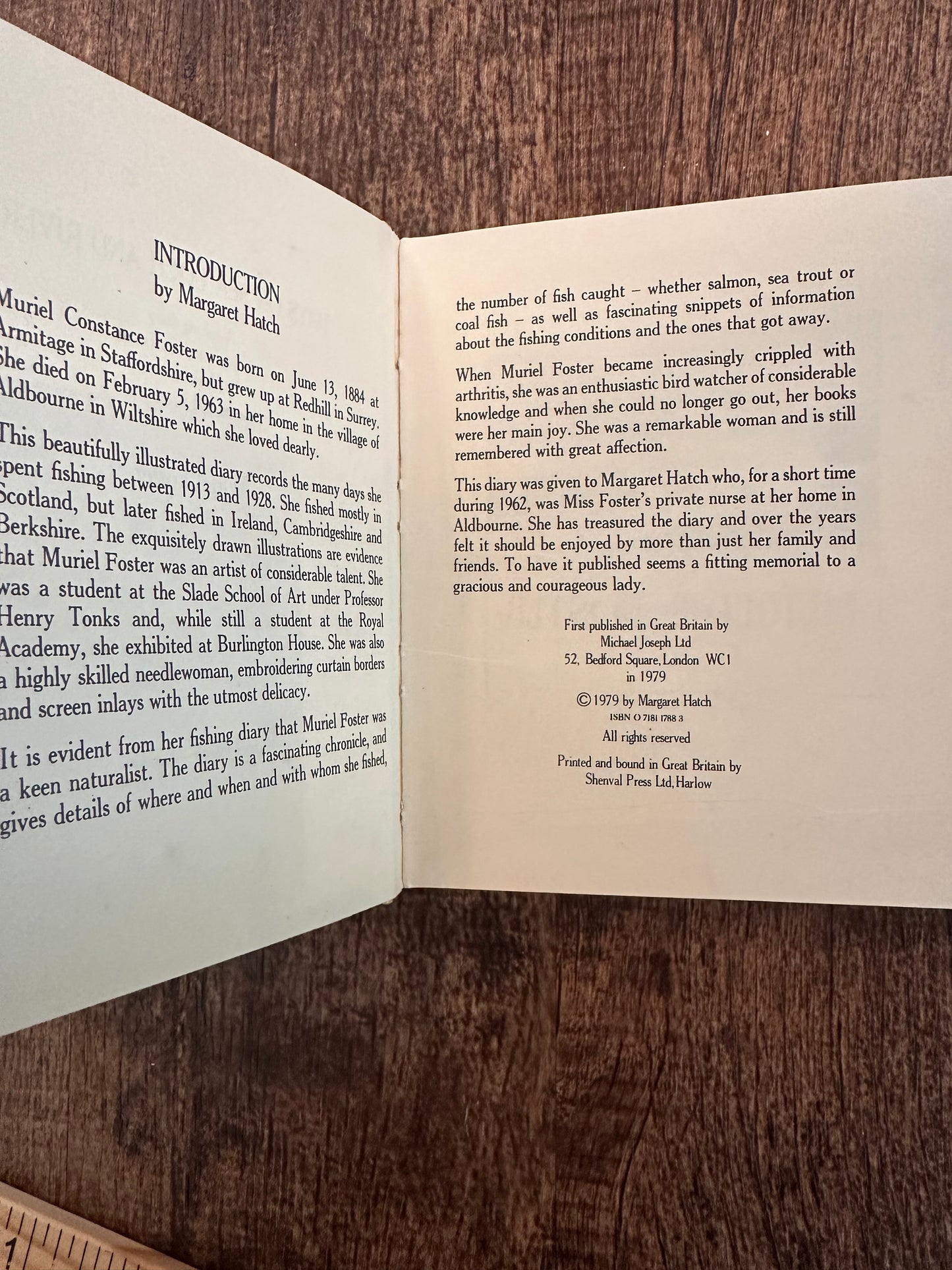 Vintage Muriel Foster Book: Days on Sea, Loch and River