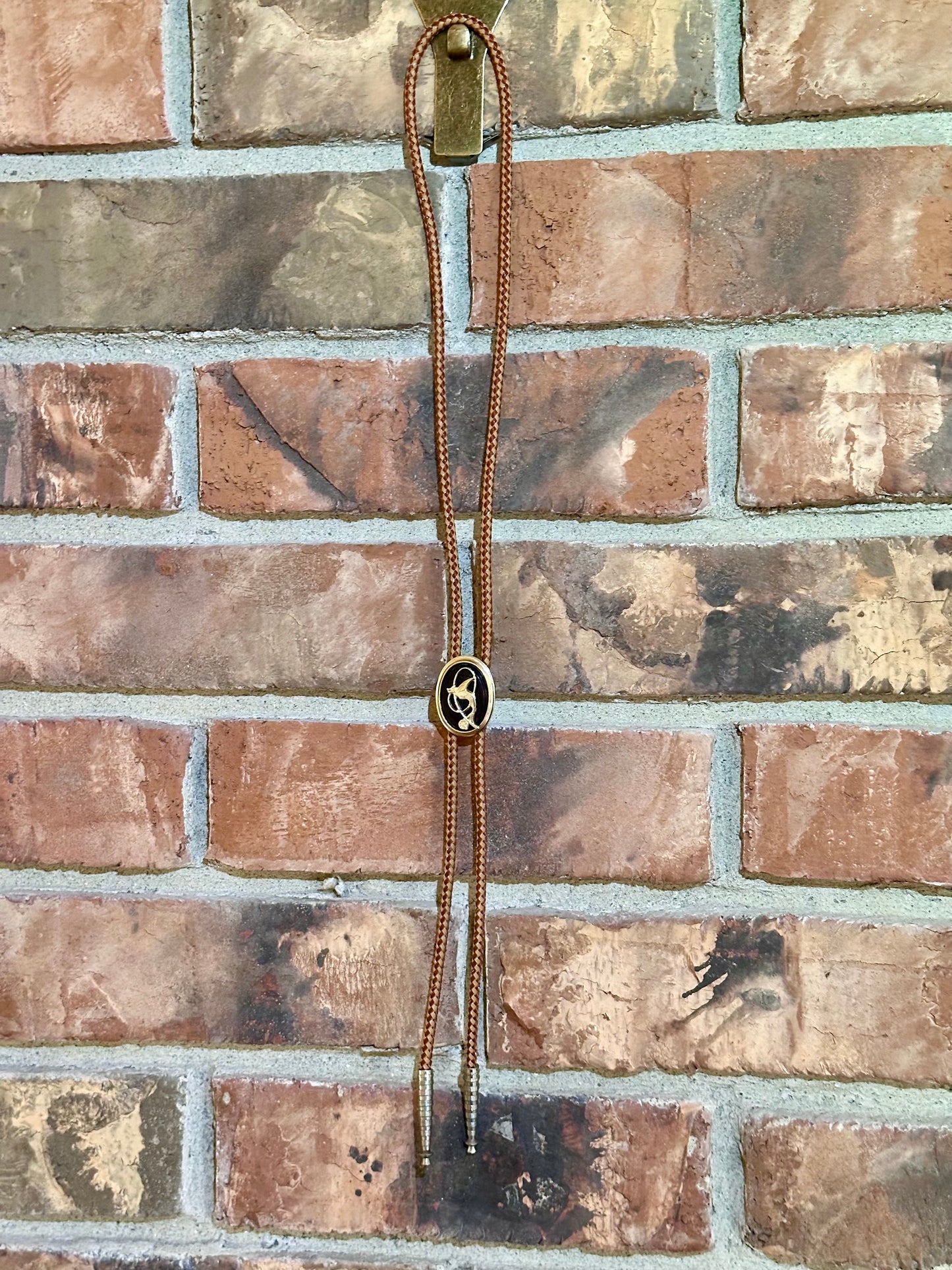 Vintage Bolo Tie - Flying Fish and Fly Reel