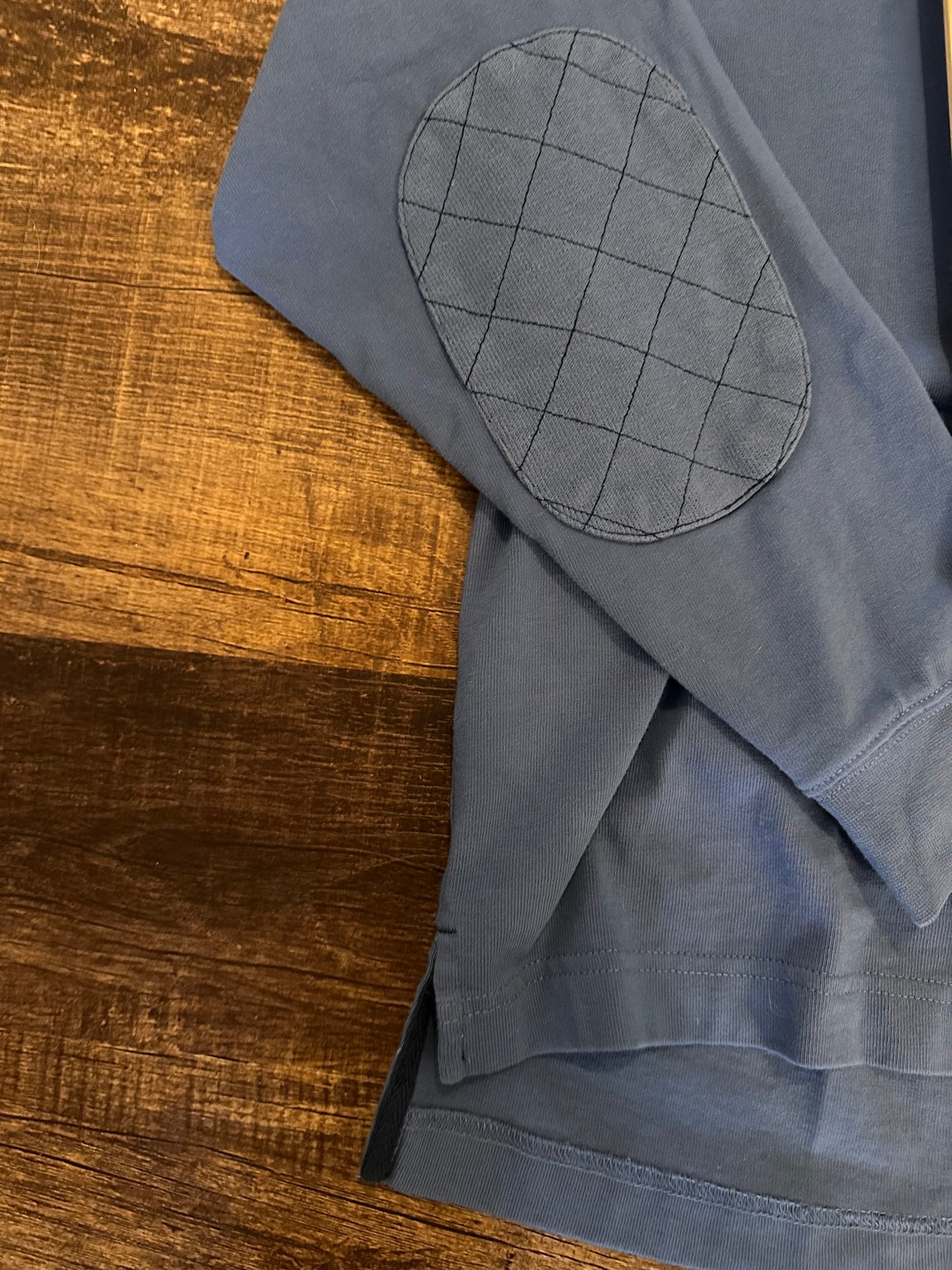 Vintage Orvis Rugby Polo (M) Embroidered Logo and Elbow Patches