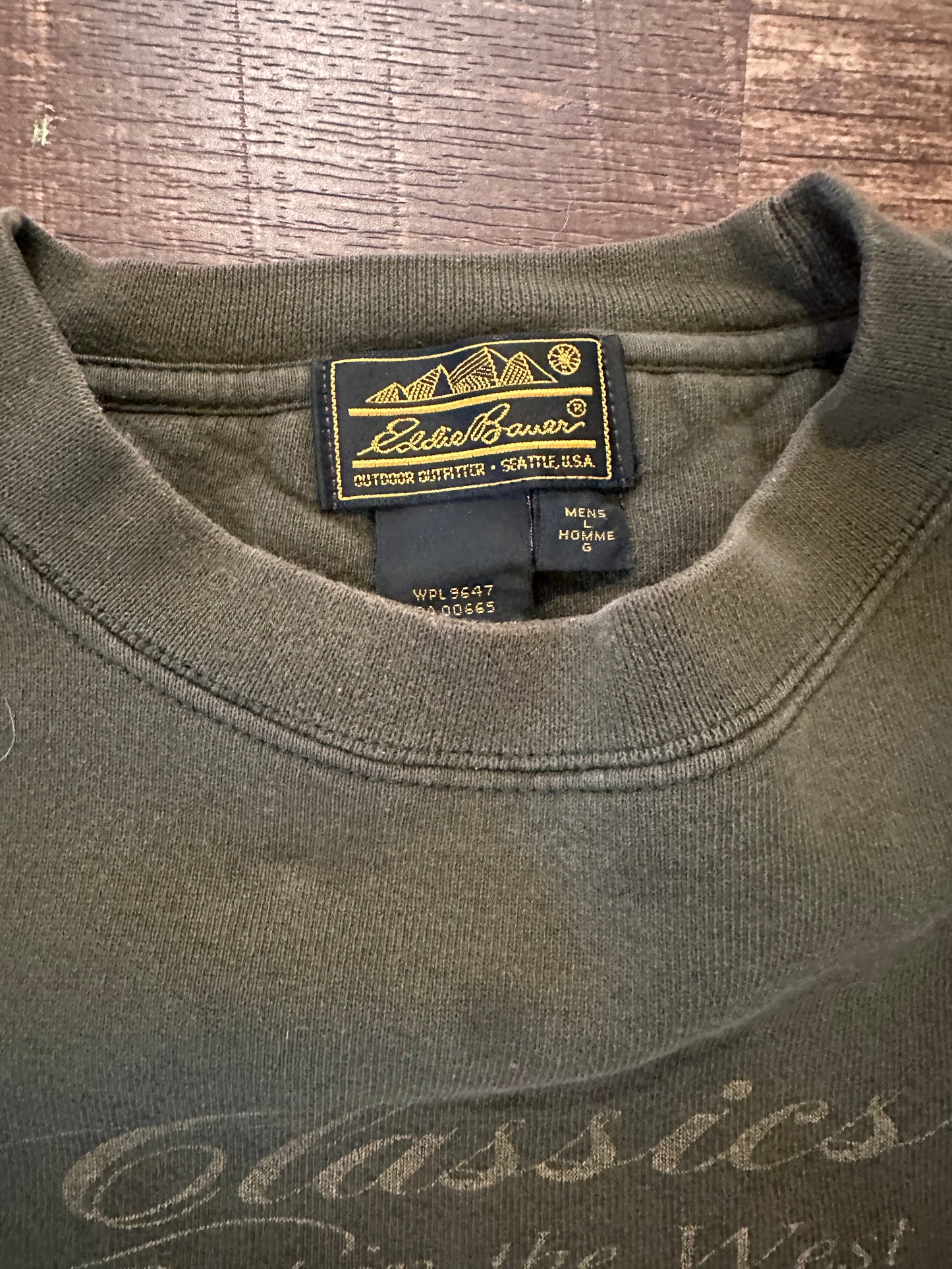 VTG Eddie Bauer Sport Shop Crewneck (L) Classics