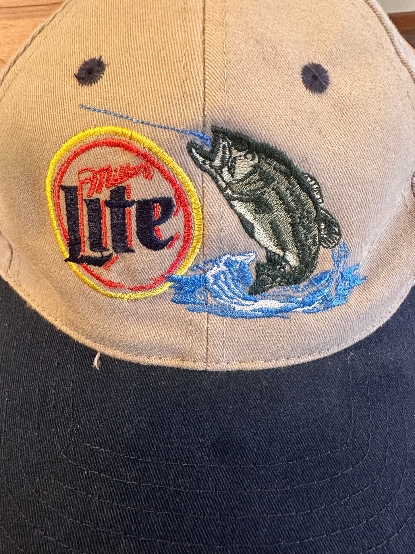 Vintage Miller Lite Bass Hat
