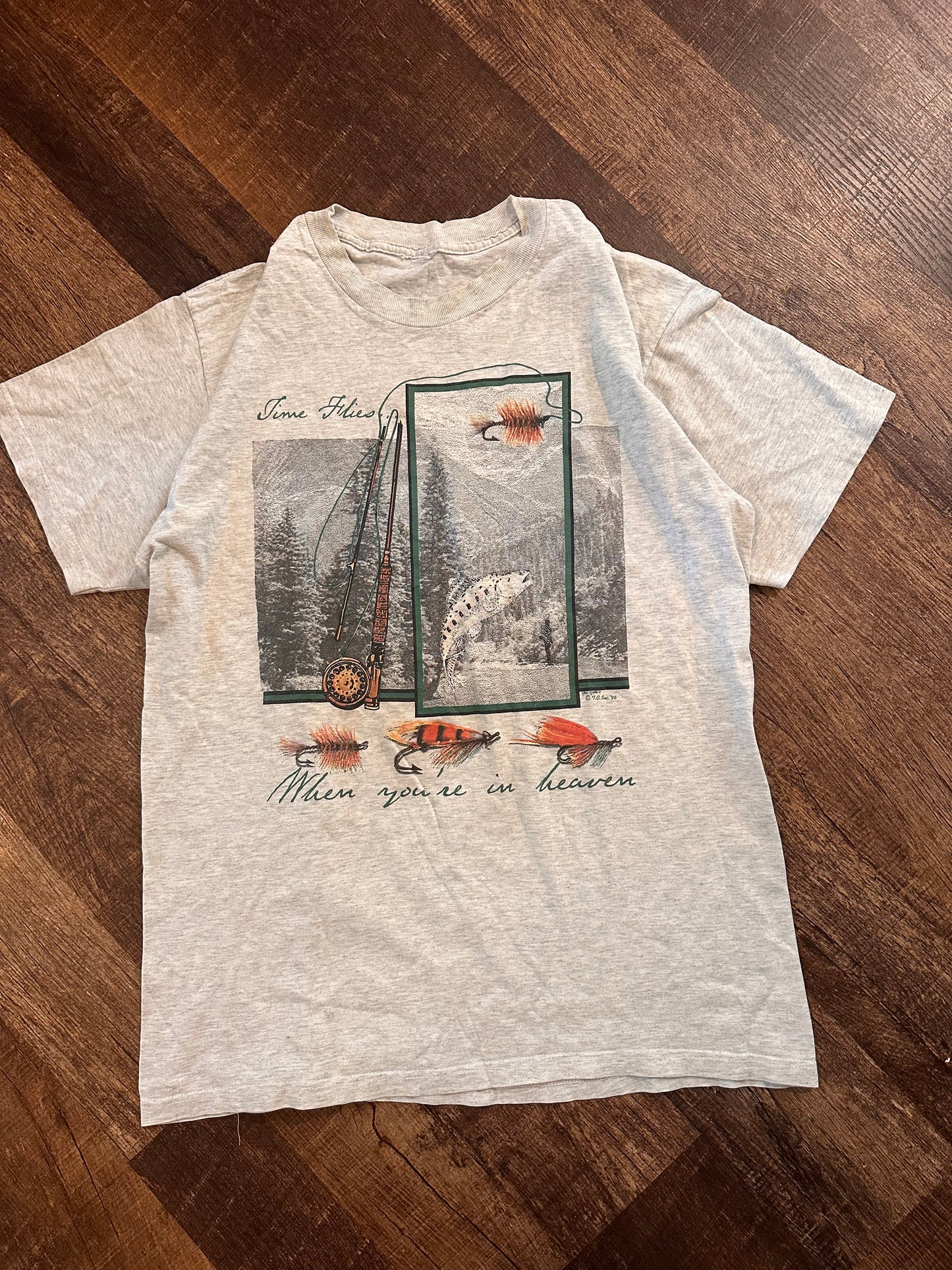 Vintage Fly Fishing Heaven T (L/XL) 1996