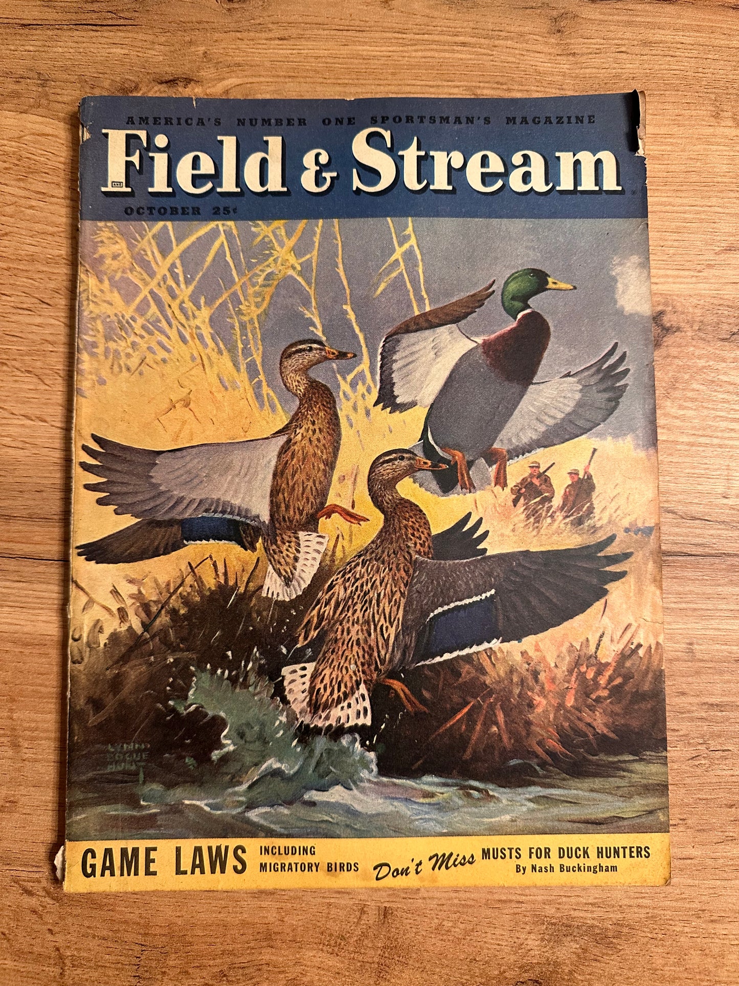 Vintage Field and Stream Issue October 1947