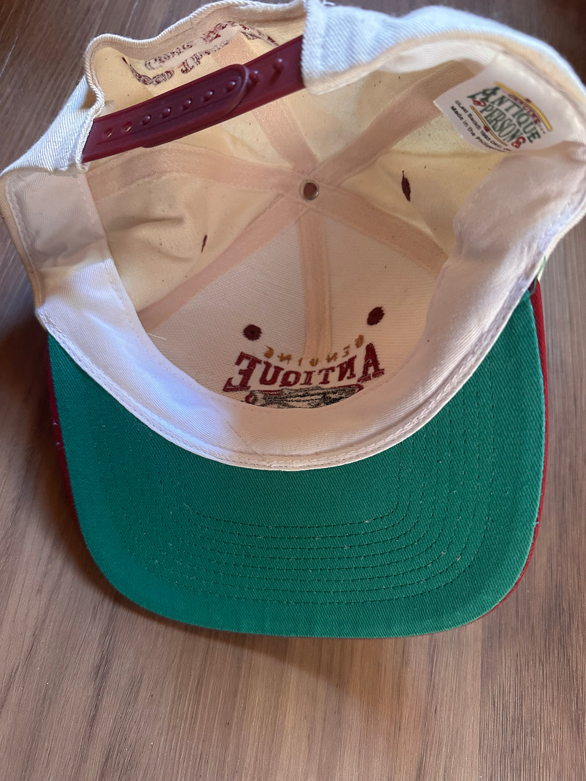 Vintage Antique Fisherman SnapBack