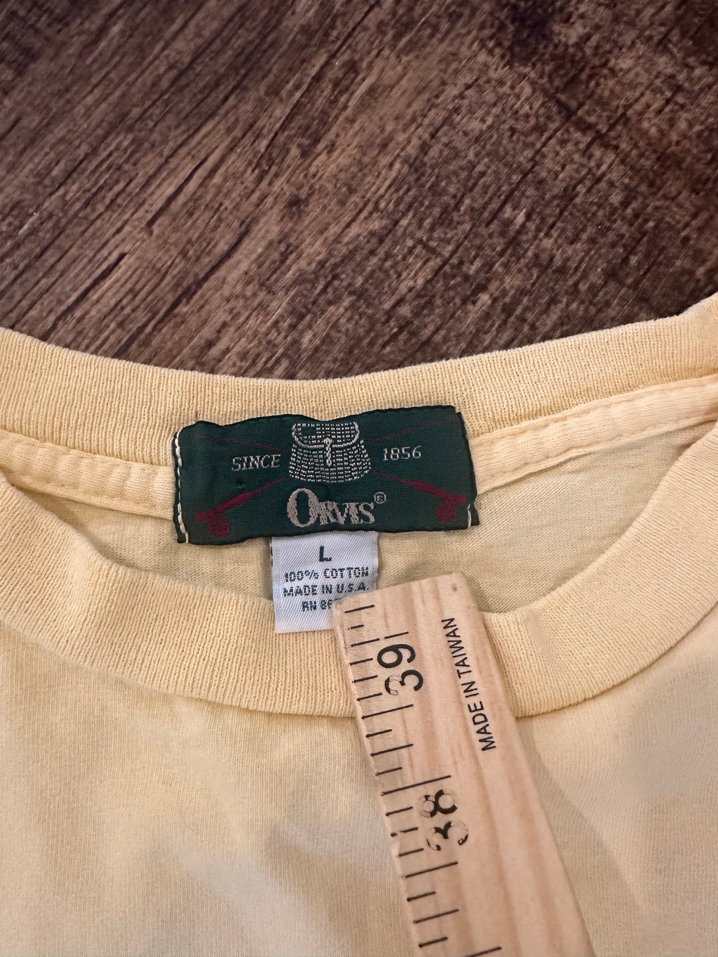 Vintage Orvis Tee (L) Bonefish Graphic