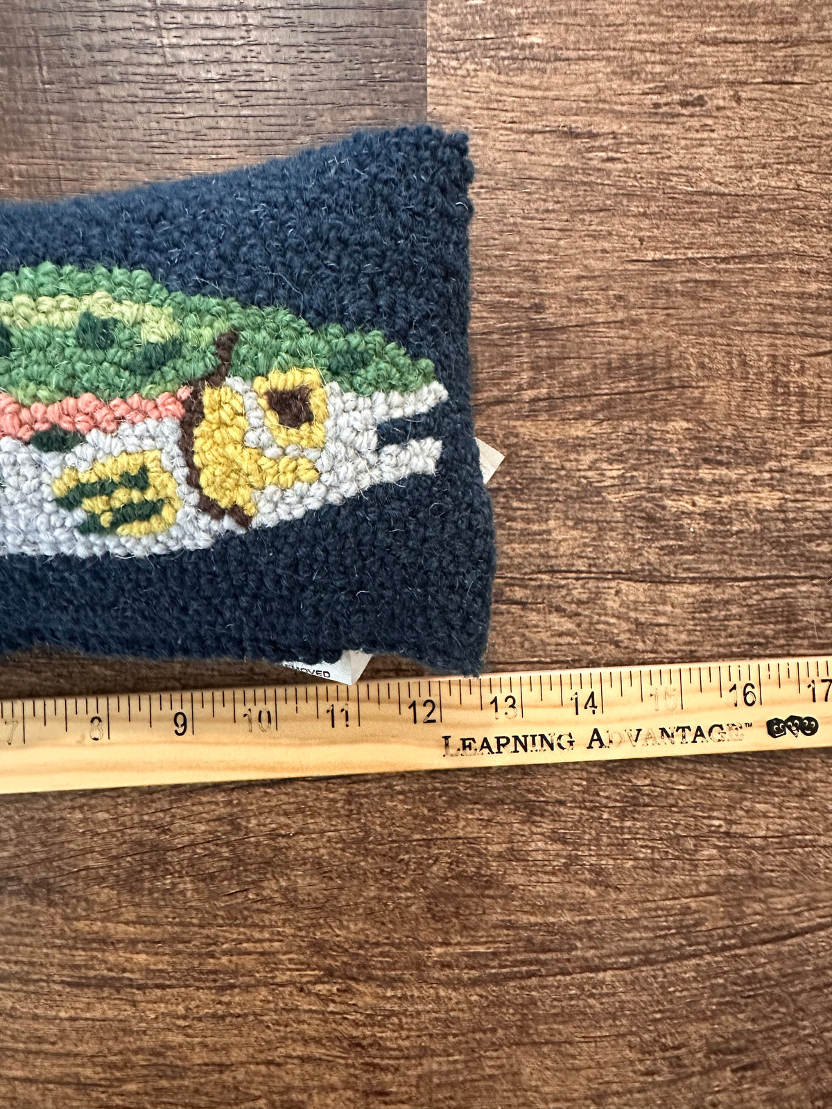 Mini Trout Hook Pillow 12”x5”