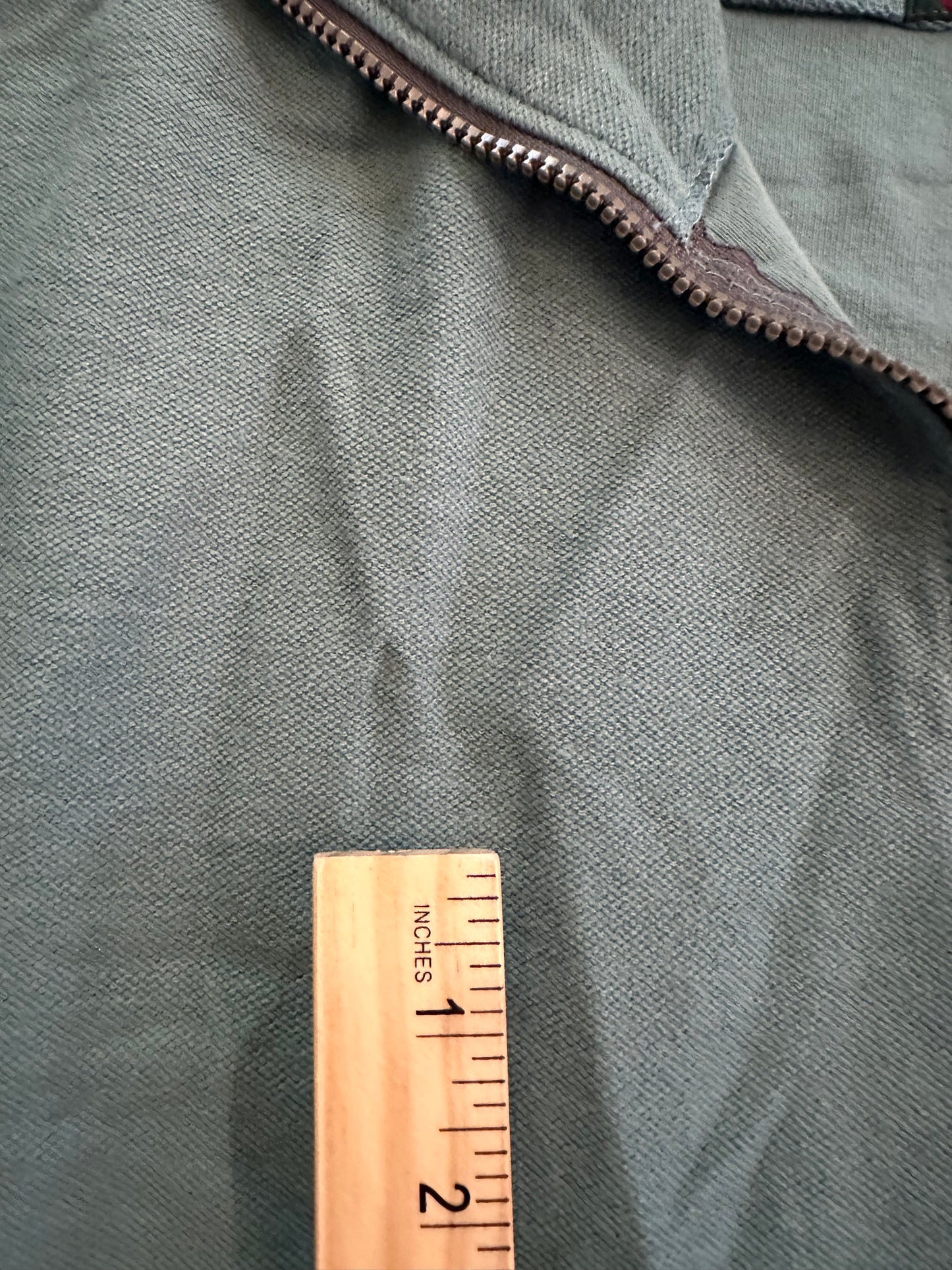 Vintage Orvis 1/4 Zip (S) Embroidered Logo - Green