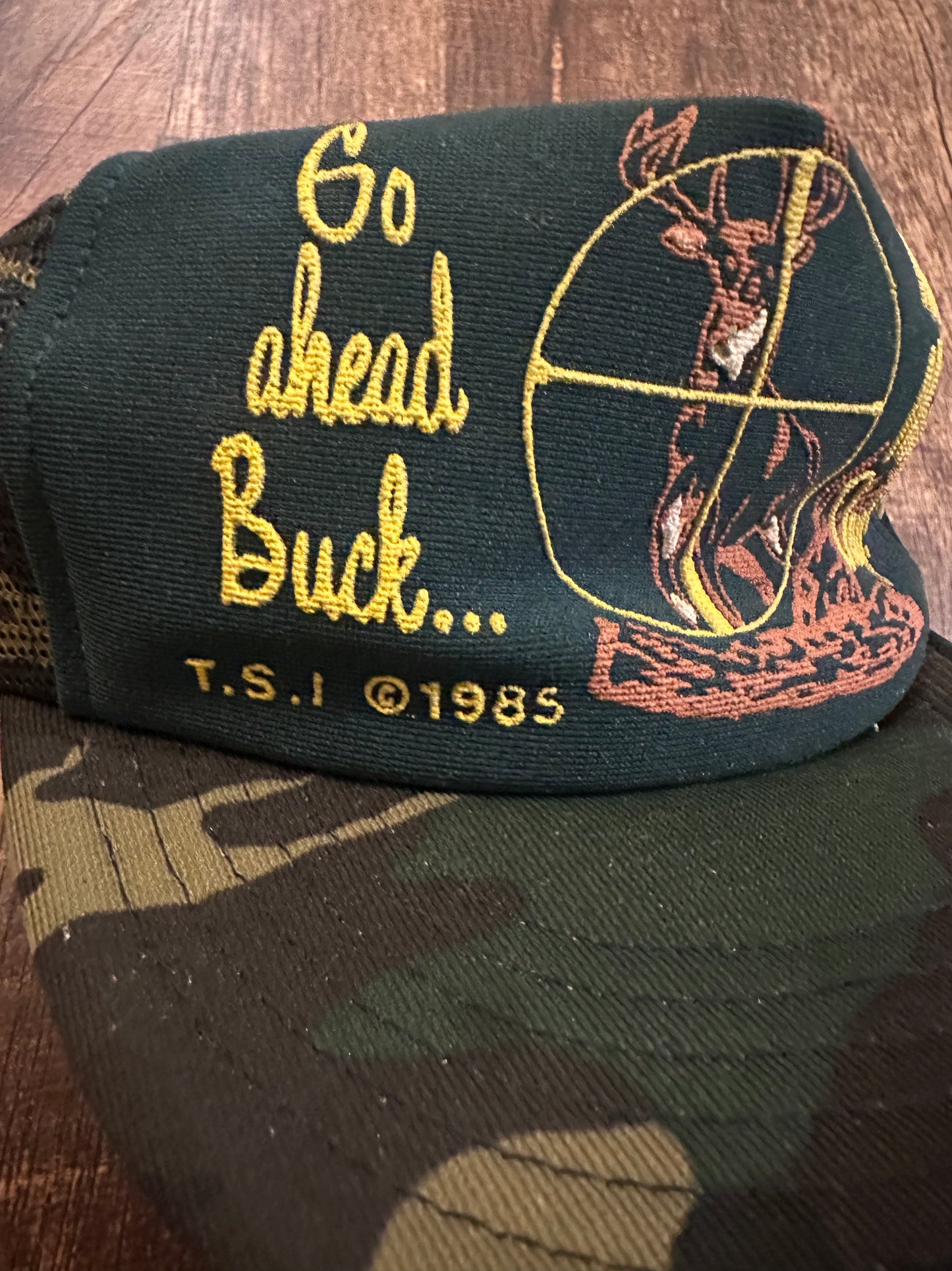 Vintage 1985 Trucker Hat - Make My Day