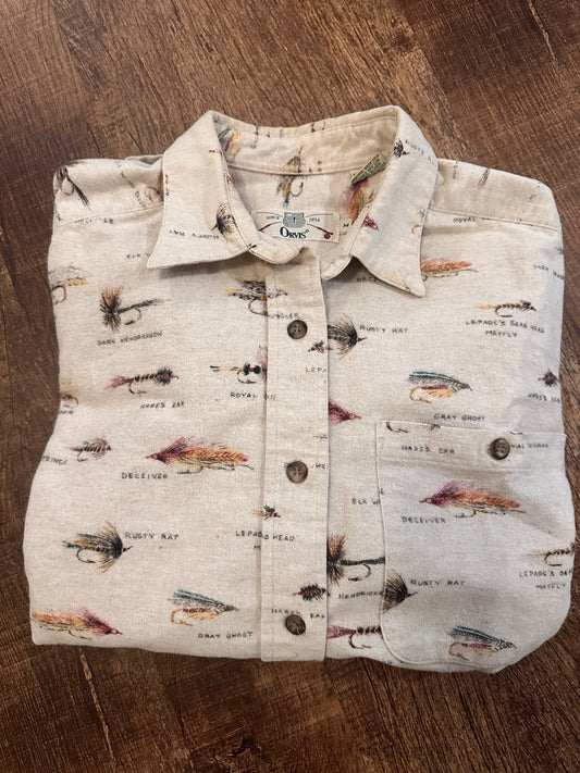Vintage Orvis Flannel (M) Fly Lures