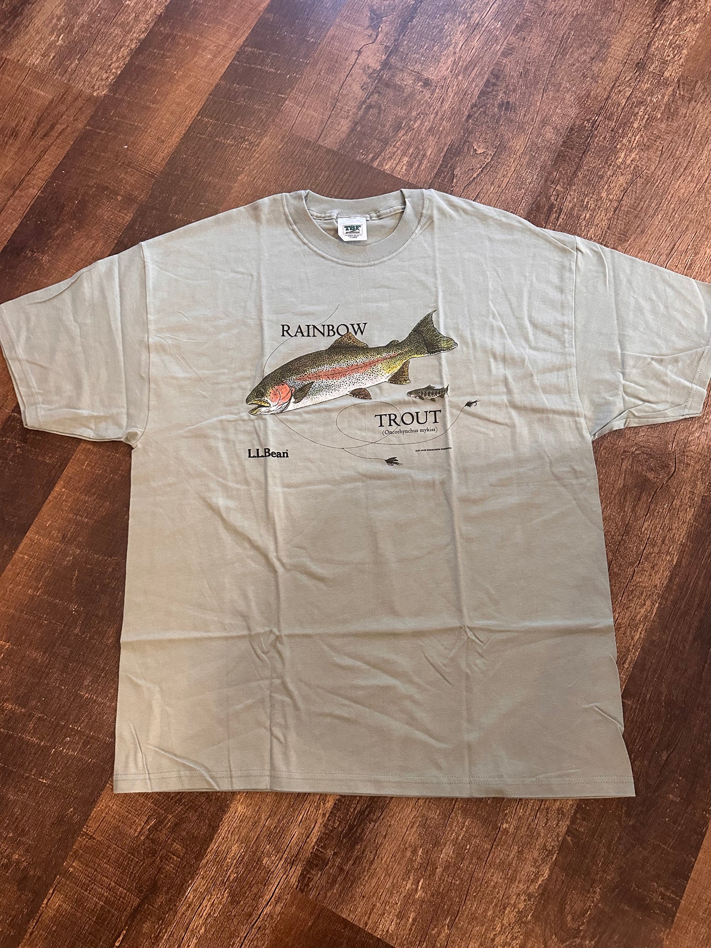 Vintage MINT L.L. Bean Rainbow Trout T-shirt