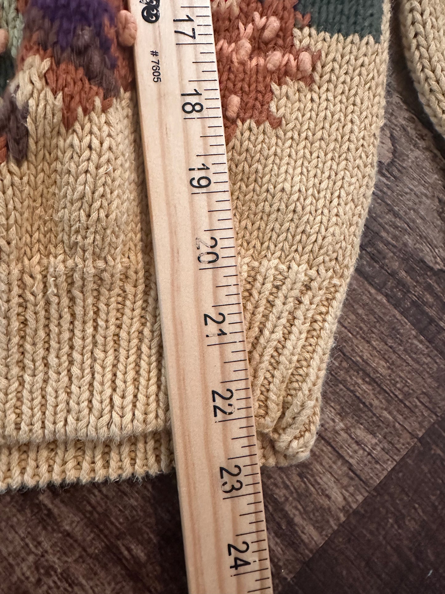Vintage Orvis Sweater (XL) Autumn Pumpkin Scene