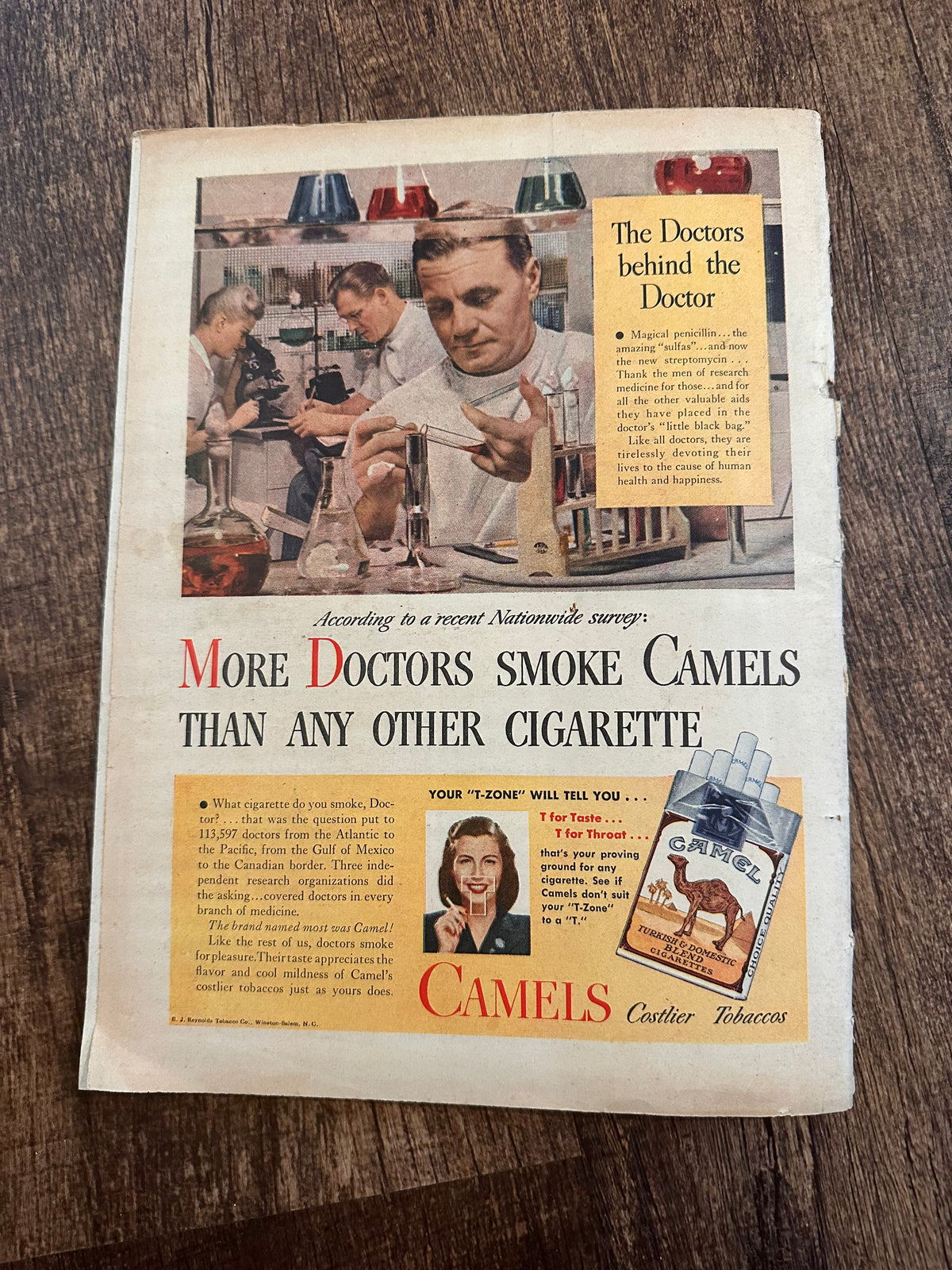Vintage Field & Stream Magazine Issue February 1947