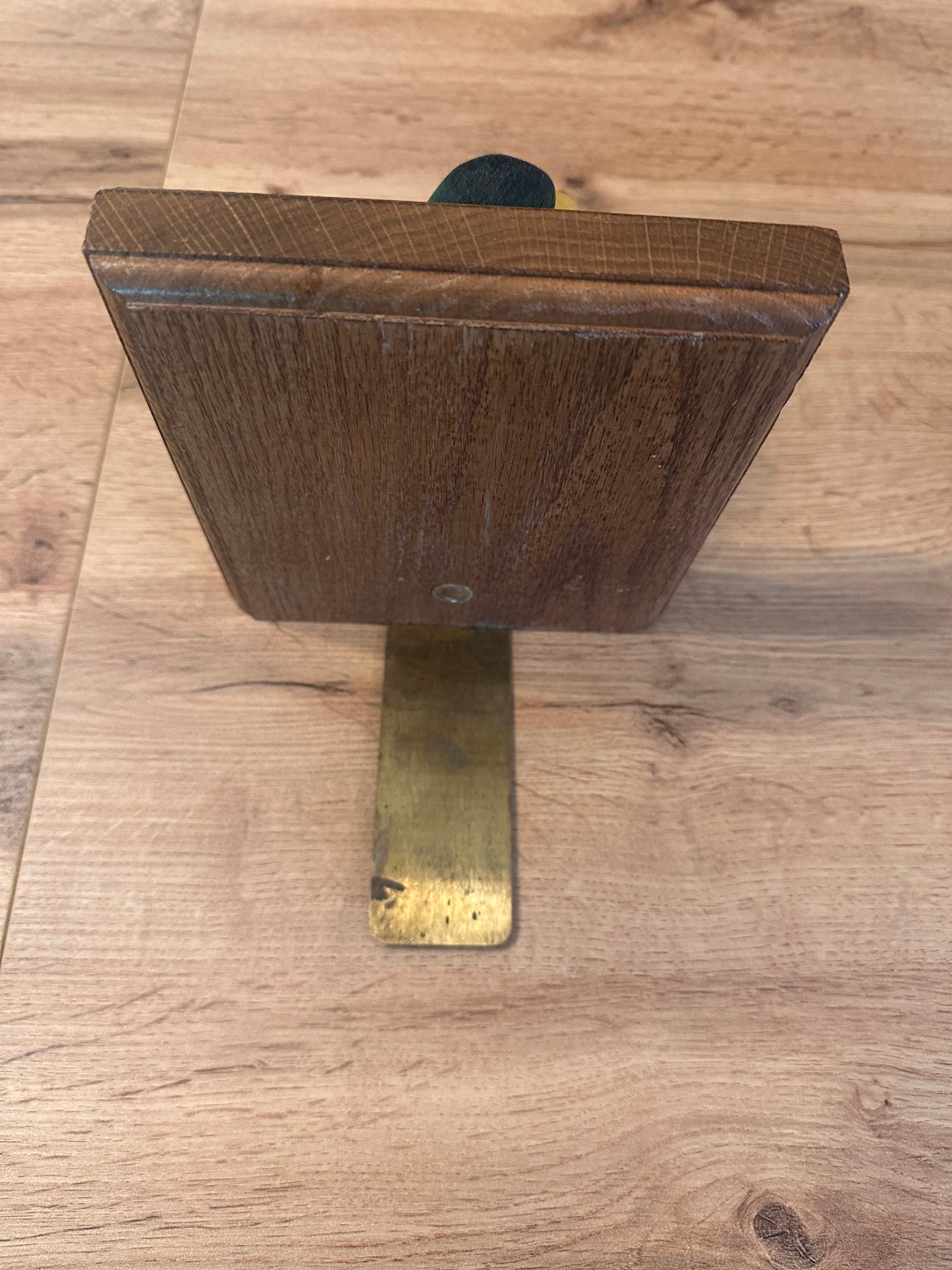 Vintage Wooden Mallard Duck Bookends