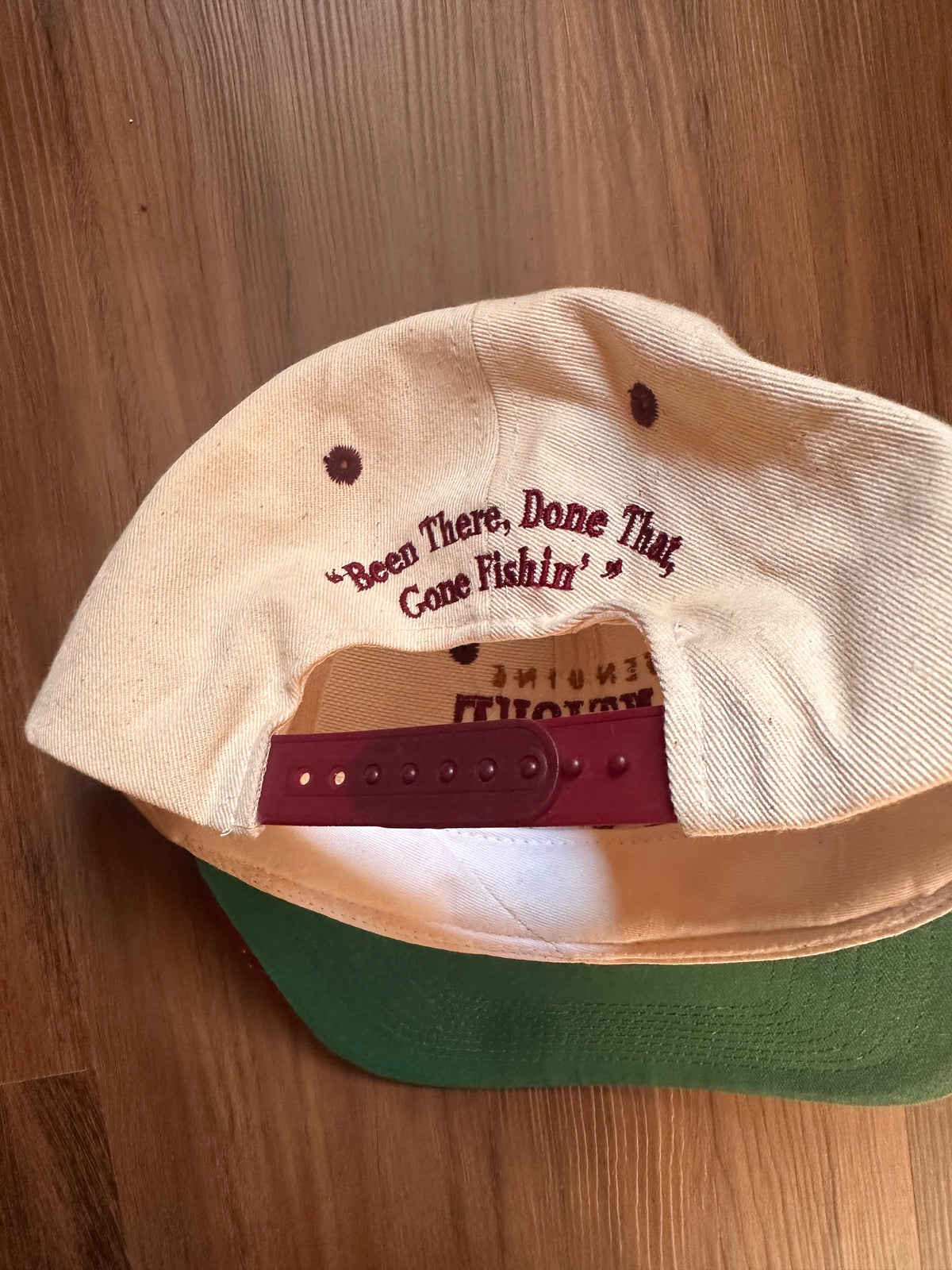 Vintage Antique Fisherman SnapBack