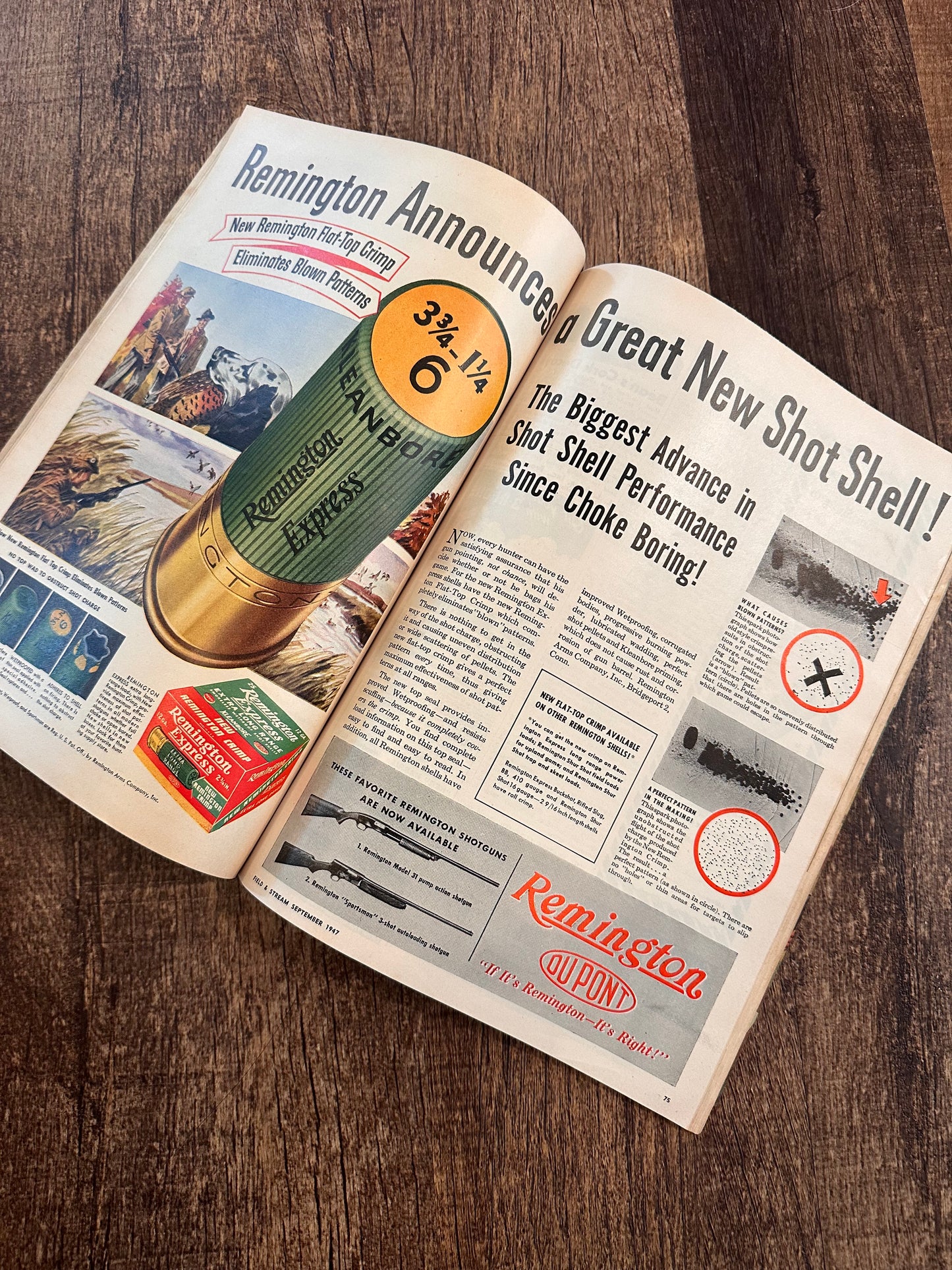 Vintage Field & Stream Magazine - September 1947