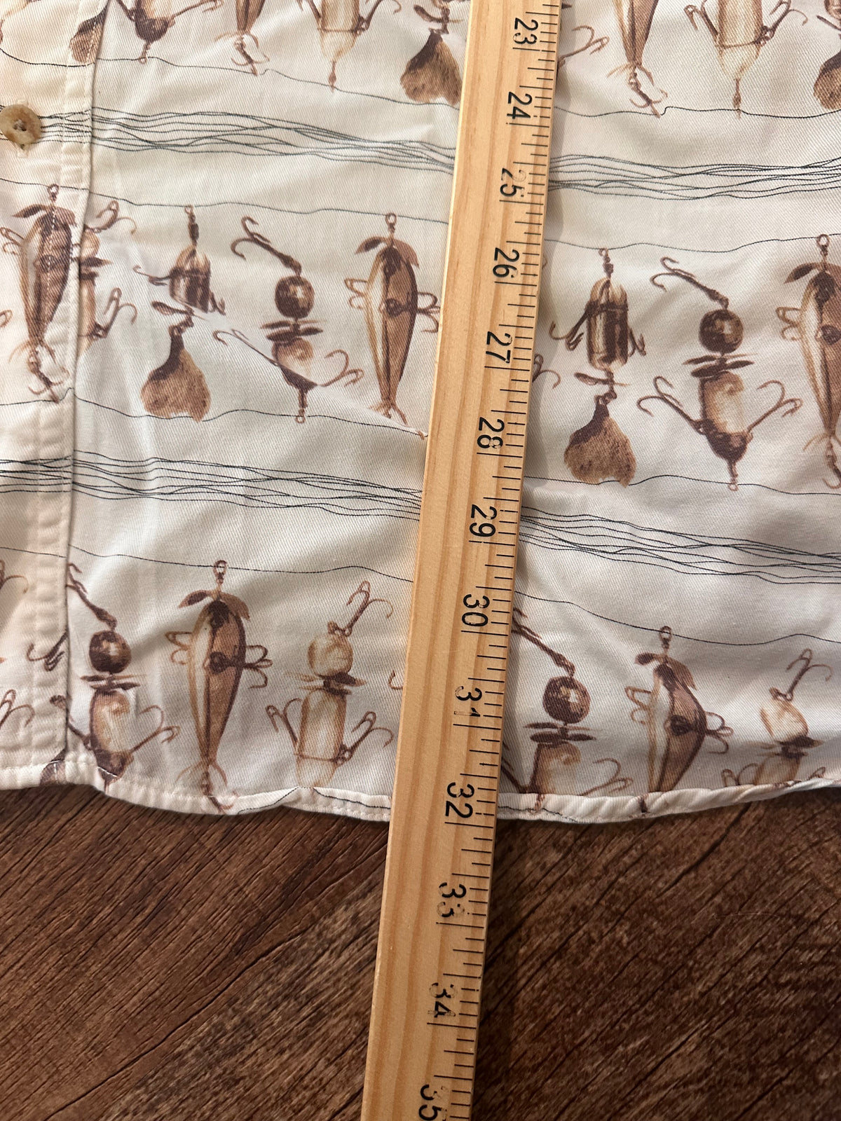 Vintage Barn Fly Button Down T (XL)