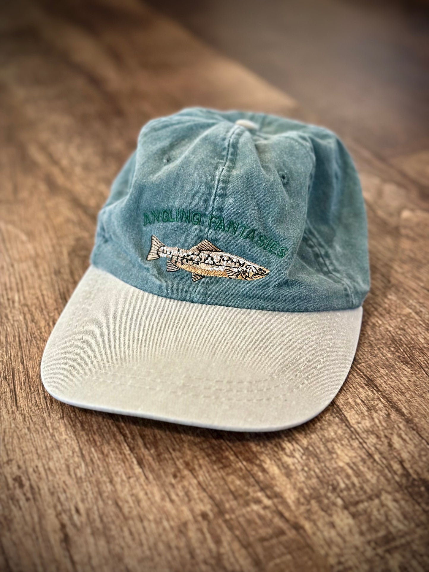 Vintage Orvis Strapback - Angling Fantasies Brown Trout