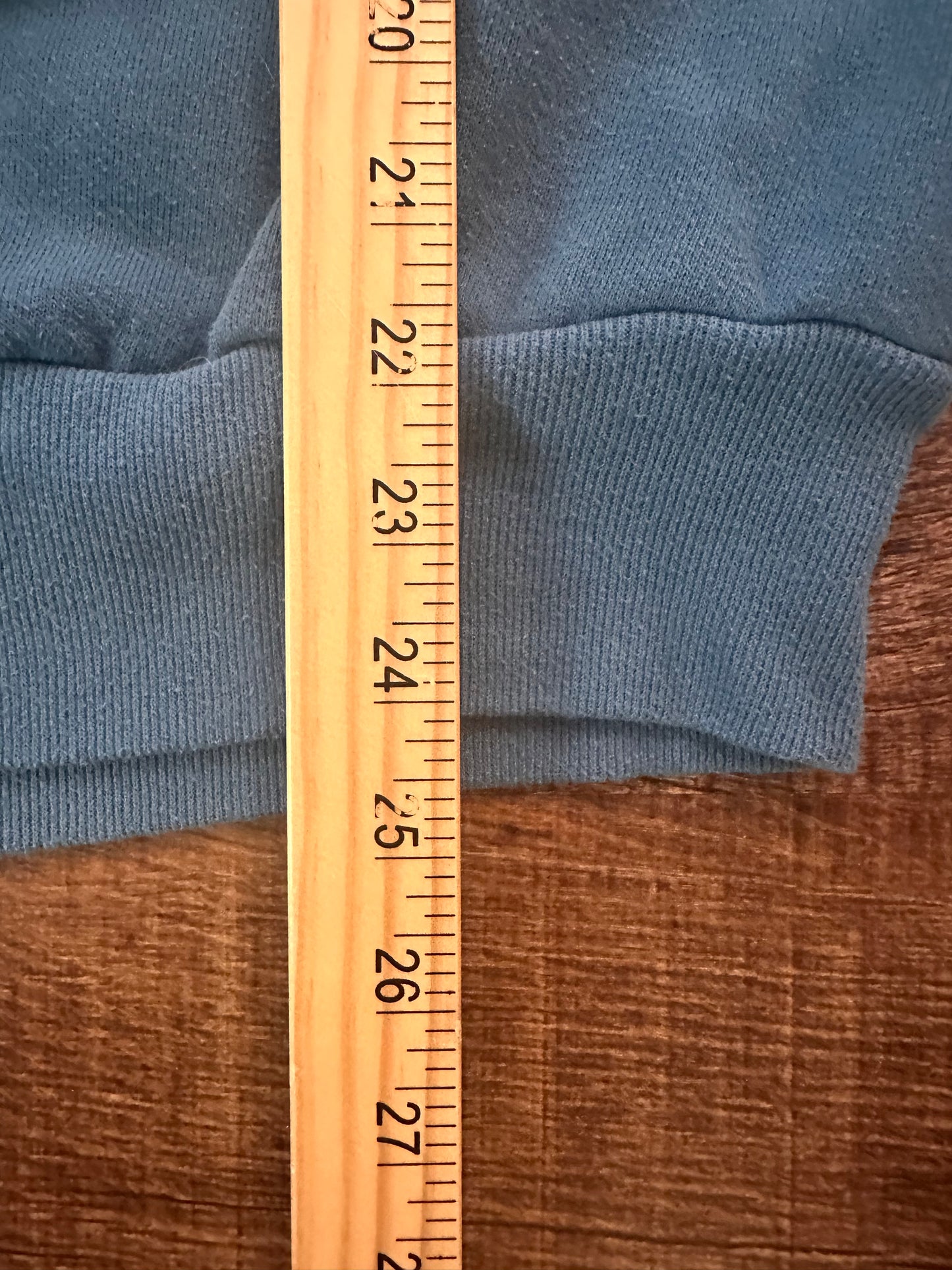 Vintage Jerzees Crewneck (S?) Fly Fishing Graphic - Blue
