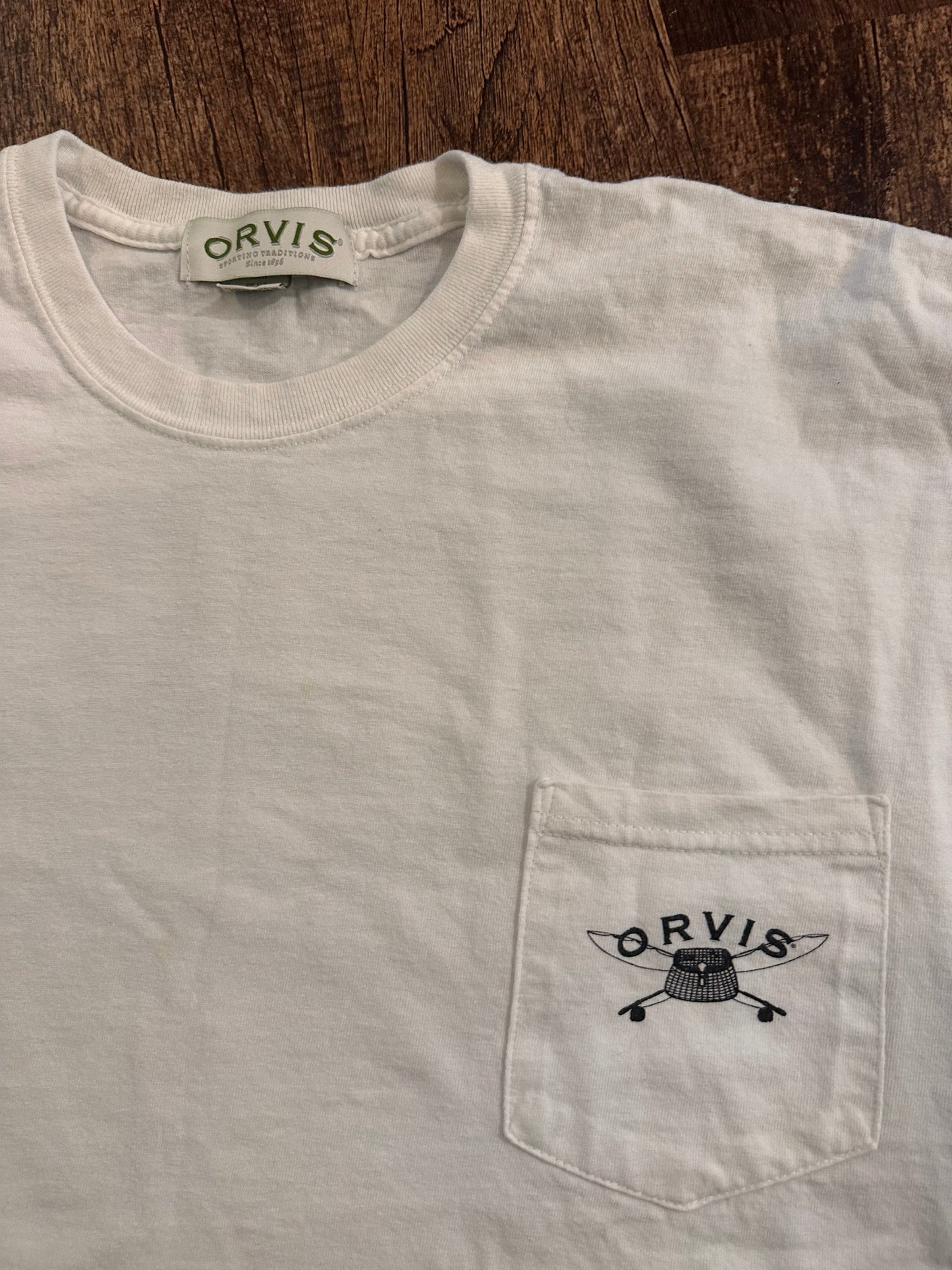 Vintage Orvis Tshirt (XXL) Madison River - White