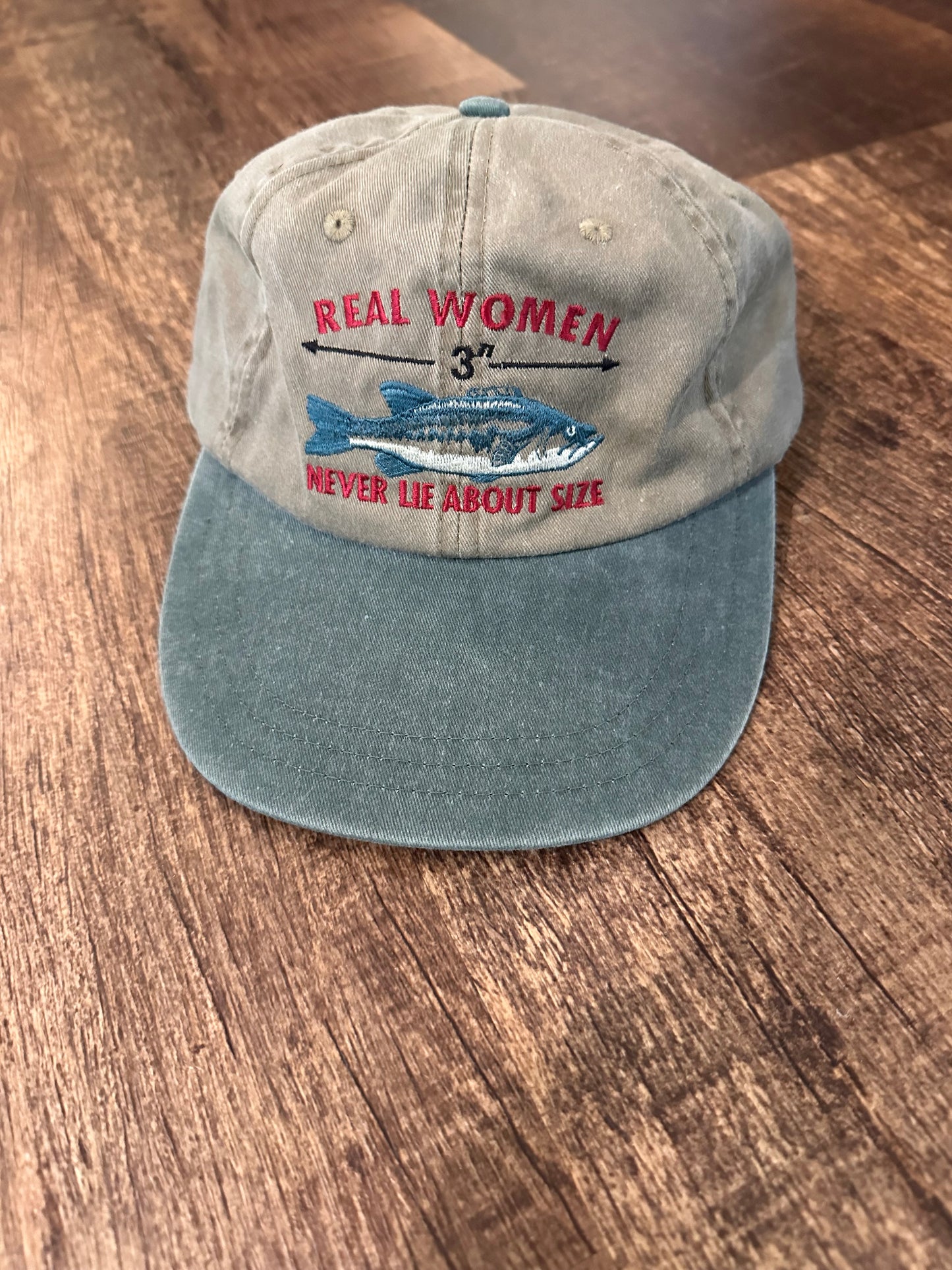 Vintage HeadShots Hat - Real Women Never Lie About the Size