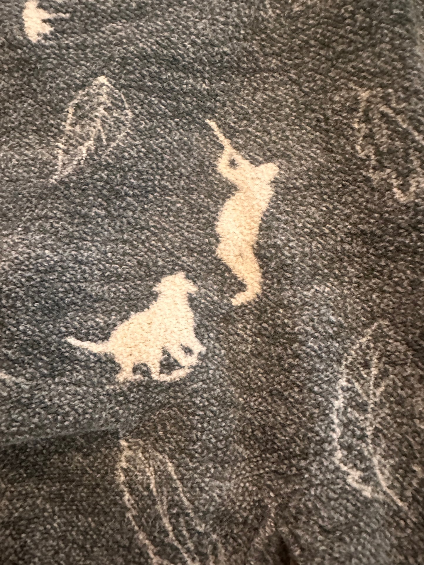 Vintage Orvis Flannel / Chamois (L) Bird Hunting Scenes