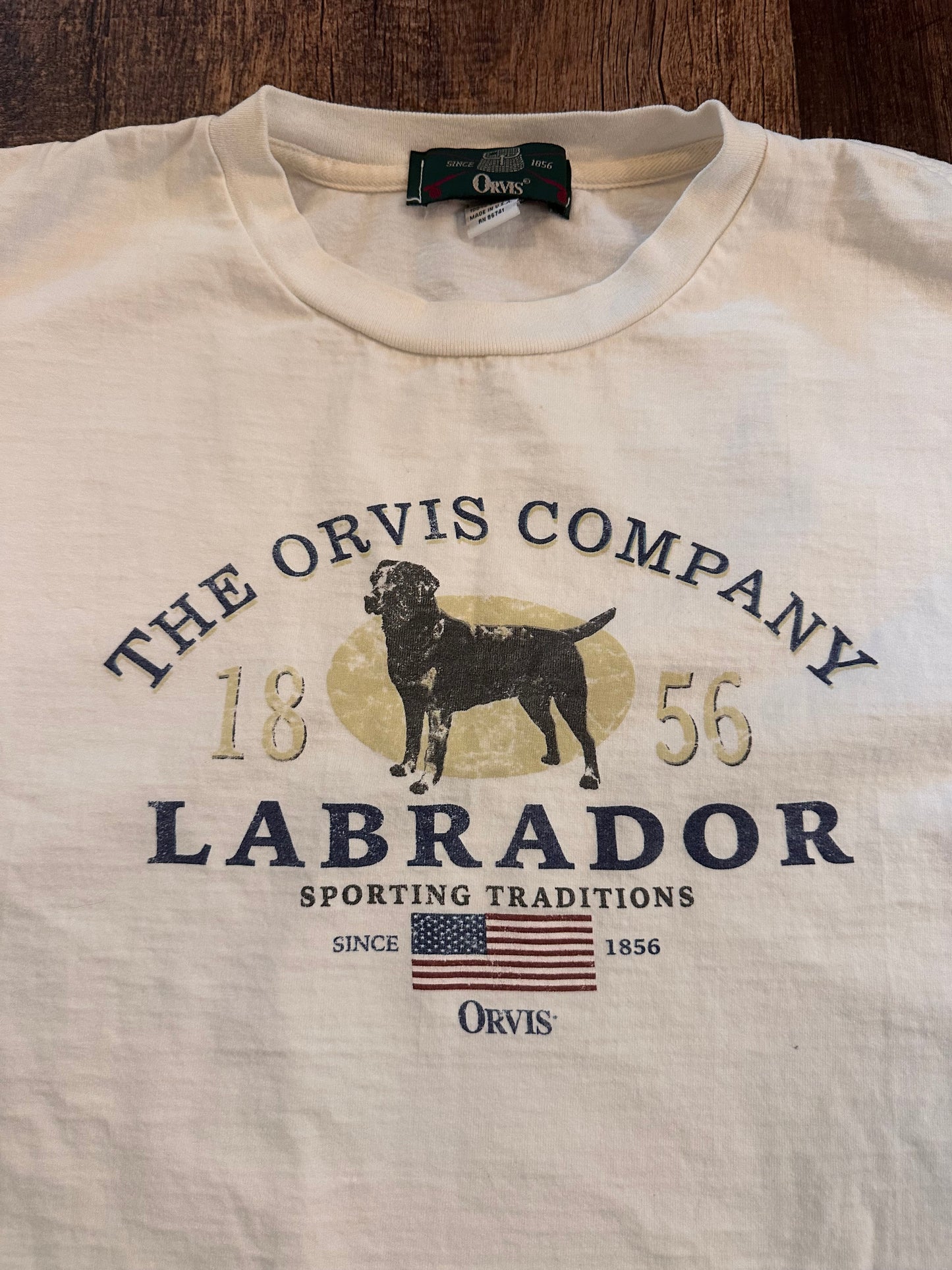 Vintage Orvis Tshirt (L) Labrador