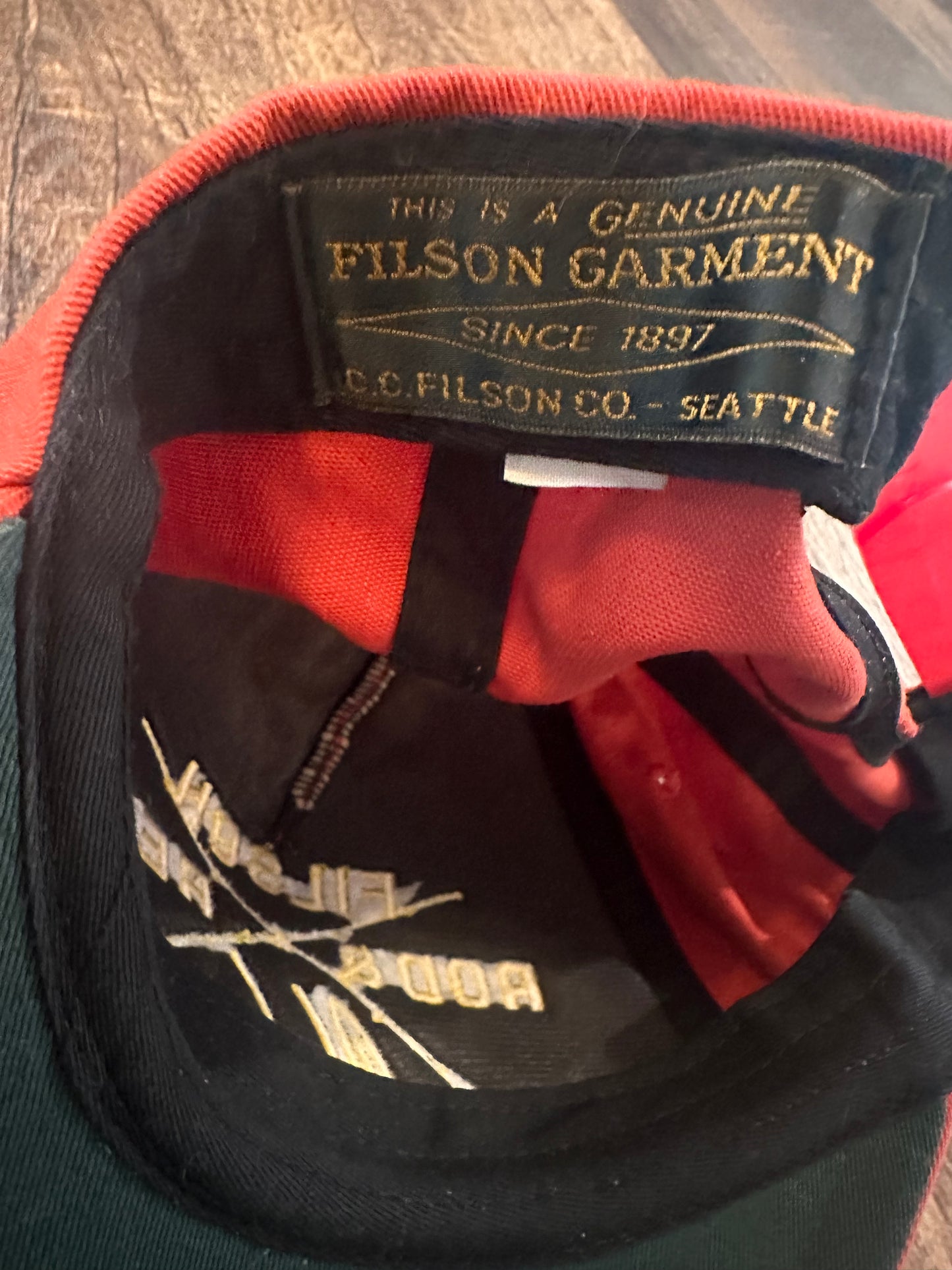 Discontinued Filson Rod & Reel Club Hat - Red