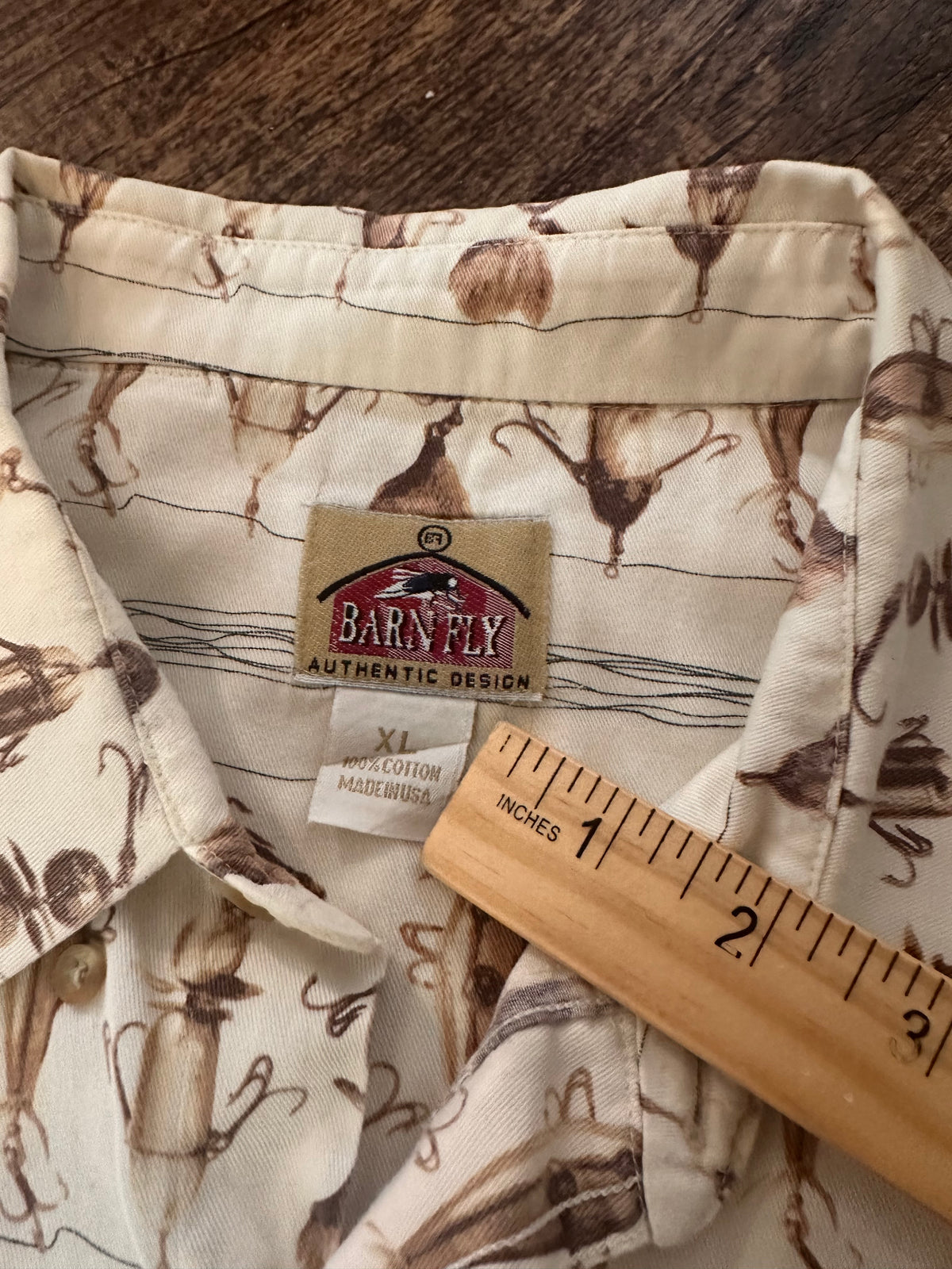 Vintage Barn Fly Button Down T (XL)